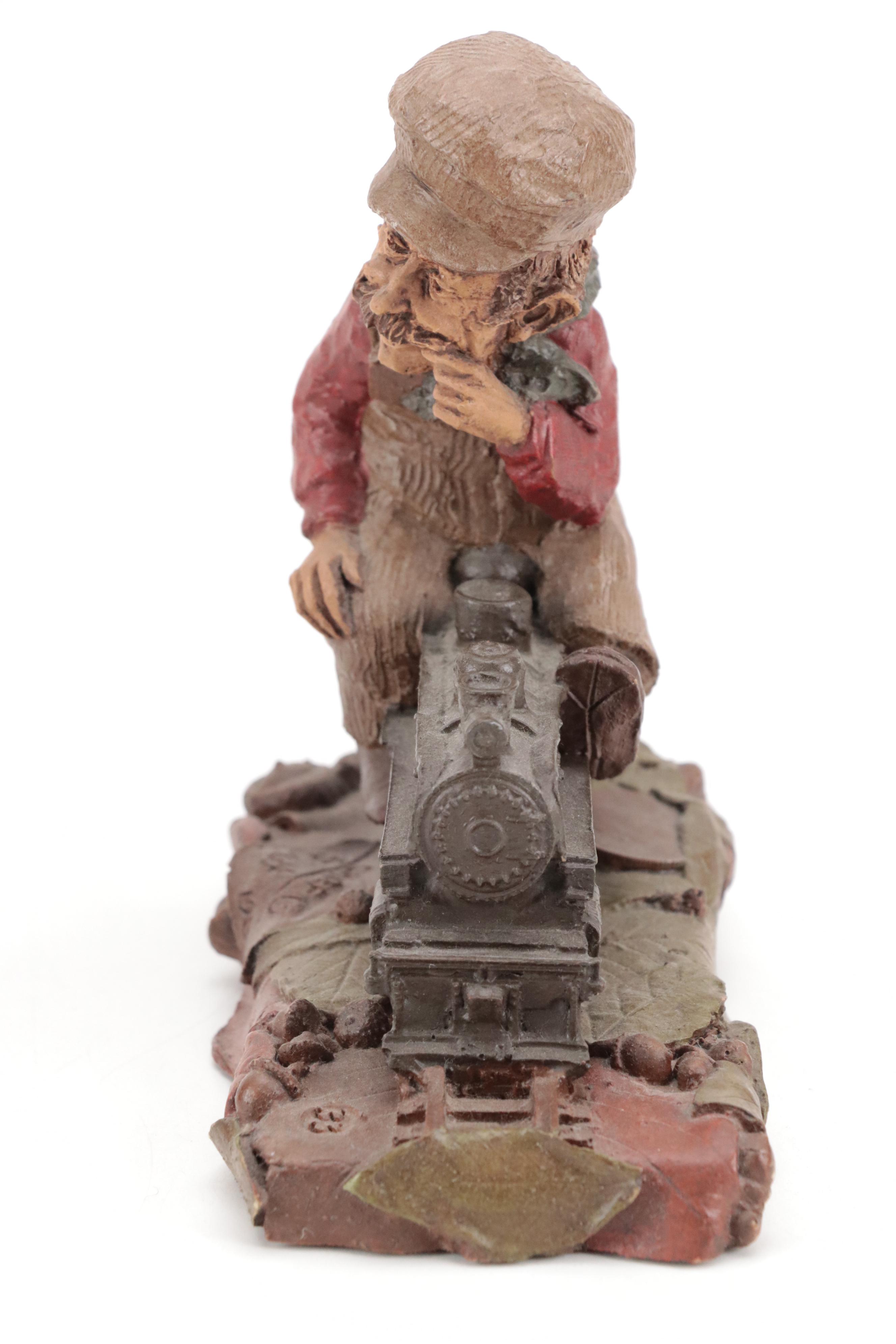 Tom Clark for Cairn Studios "Pullman" and More Gnome Figurines, 1980s