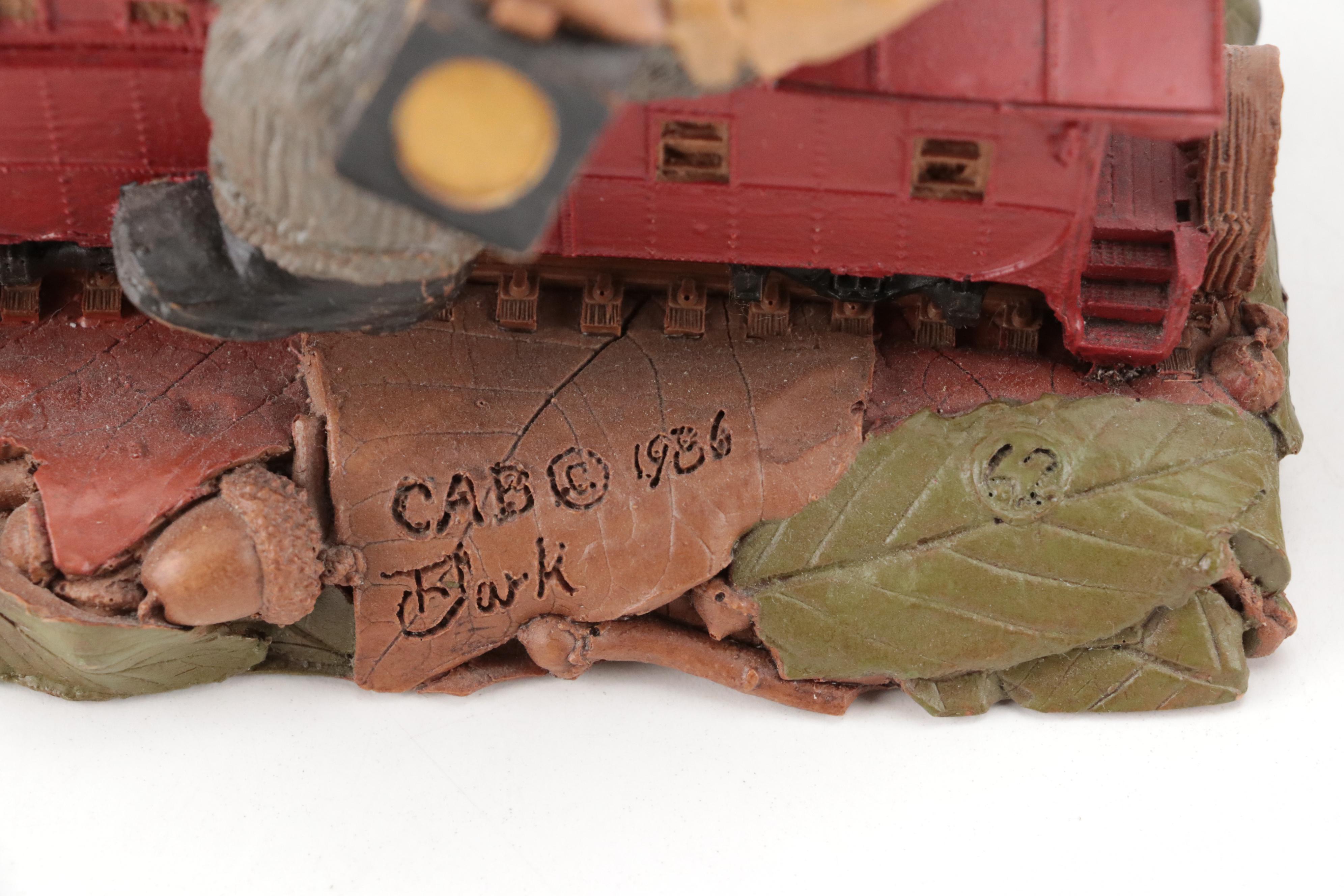 Tom Clark for Cairn Studios "Pullman" and More Gnome Figurines, 1980s