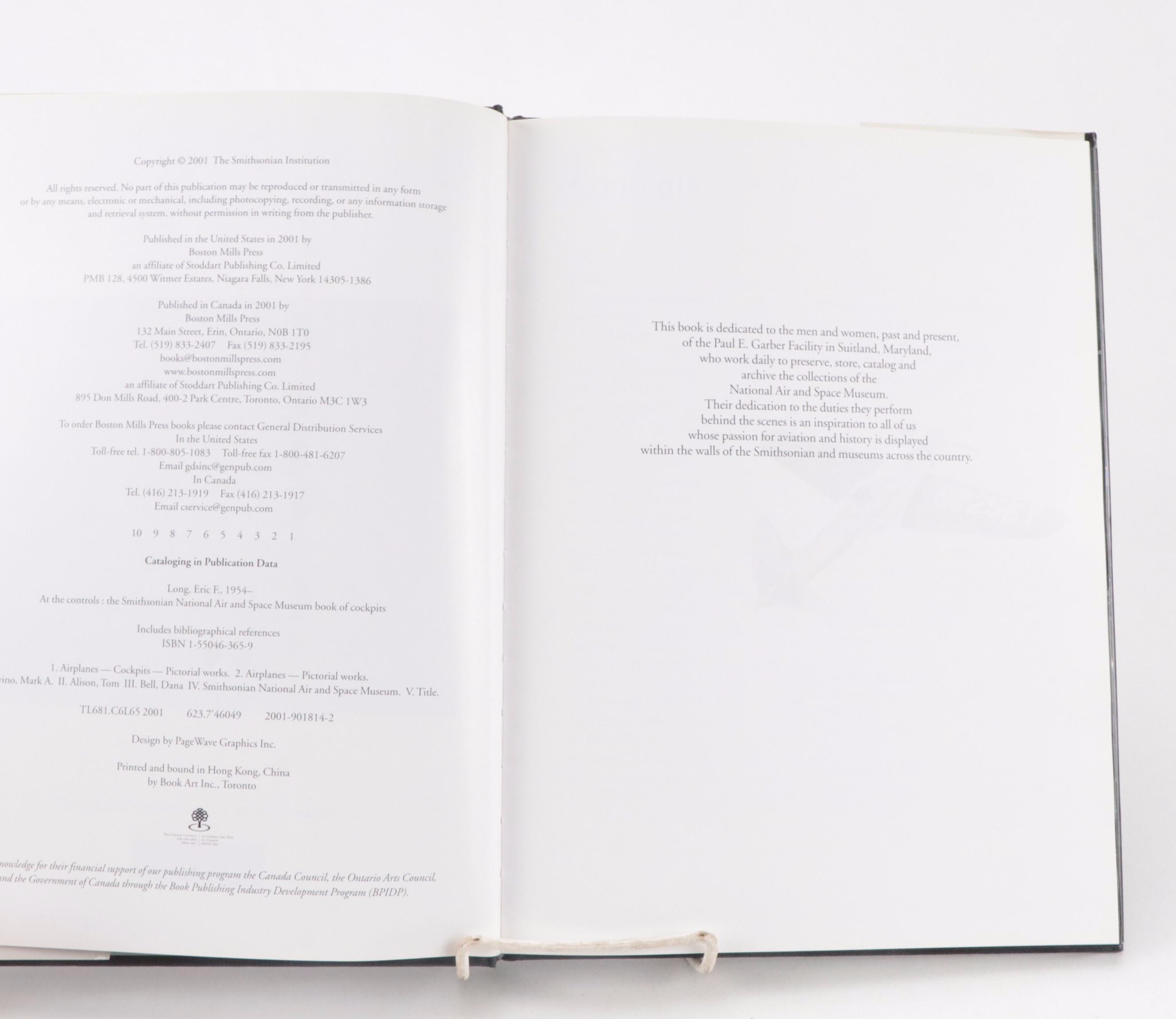 First Edition "The Smithsonian Book of Flight" with More Aviation Books