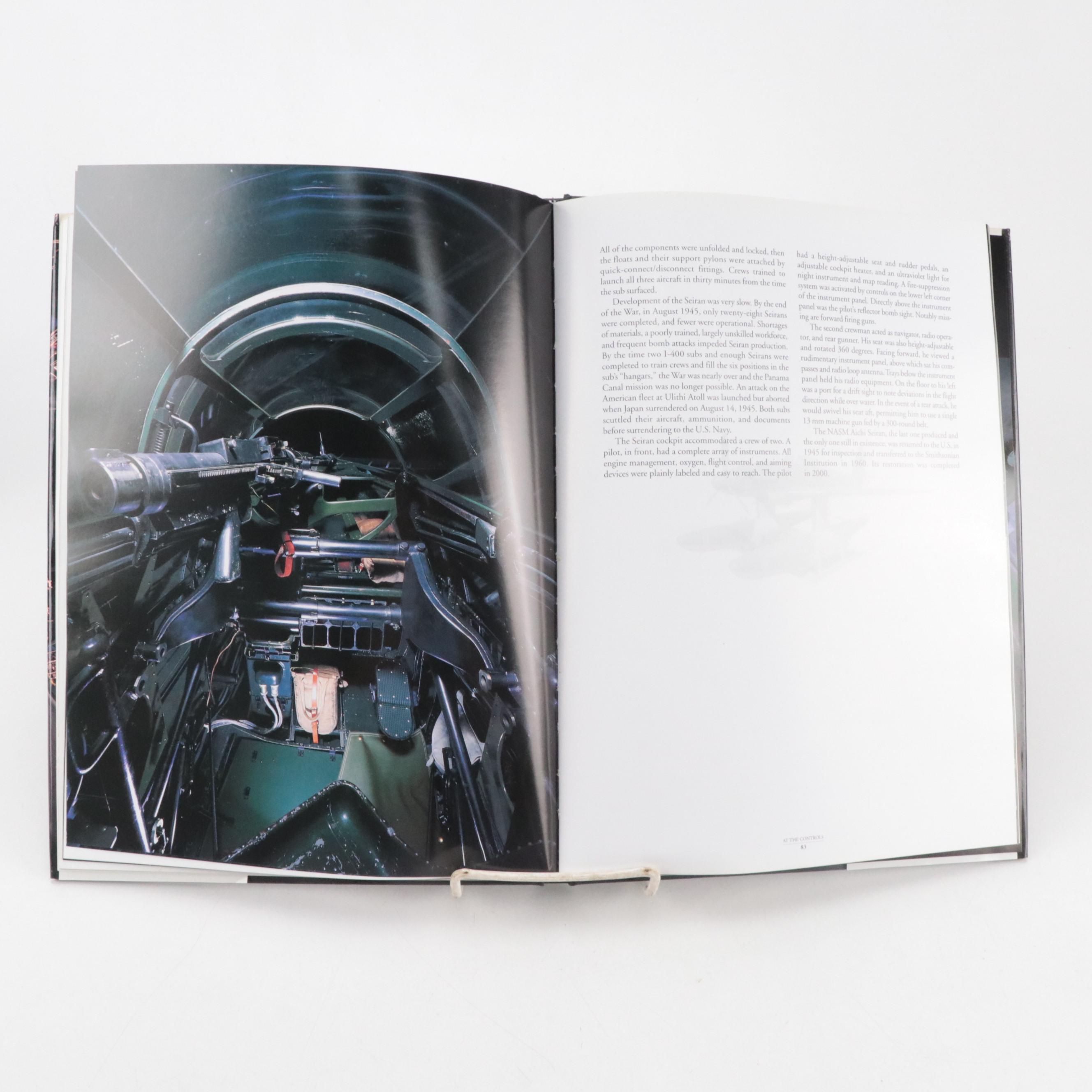 First Edition "The Smithsonian Book of Flight" with More Aviation Books