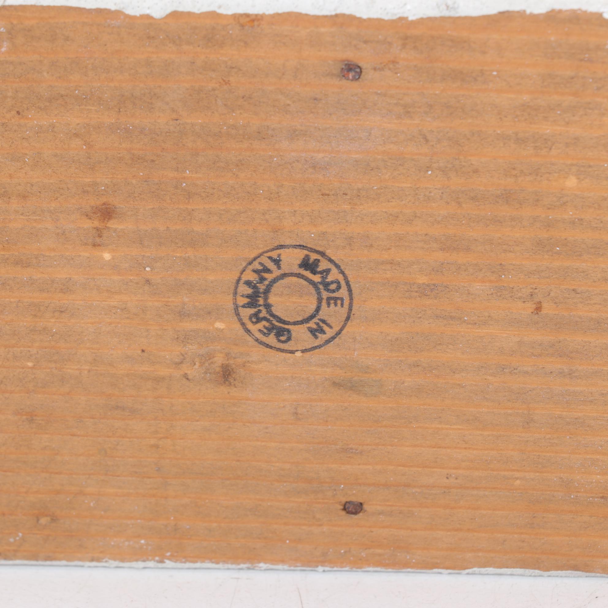 Handmade German Santa Claus Figurines, Mid to Late 20th Century