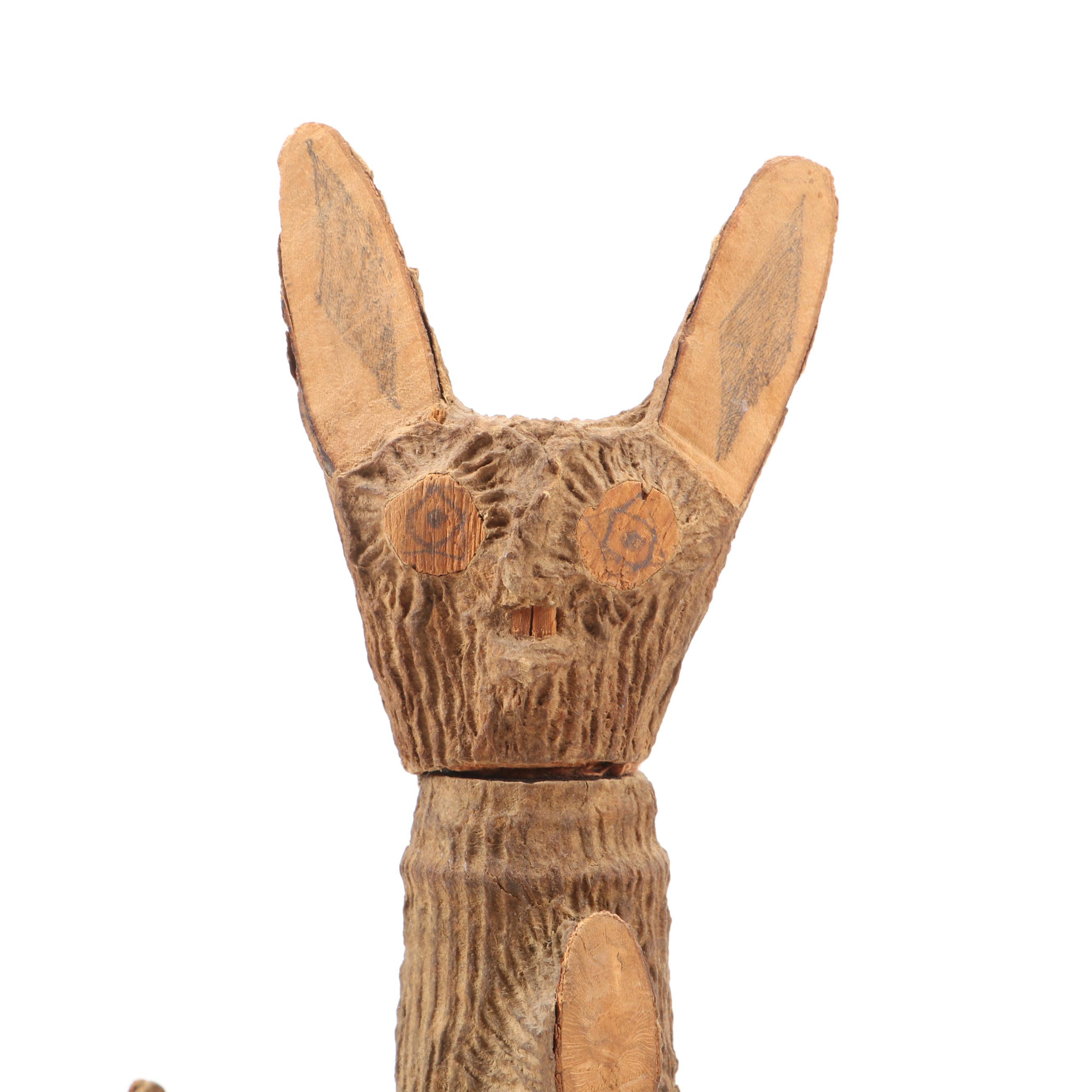 Folk Art Faux Bark and Twig Bottles