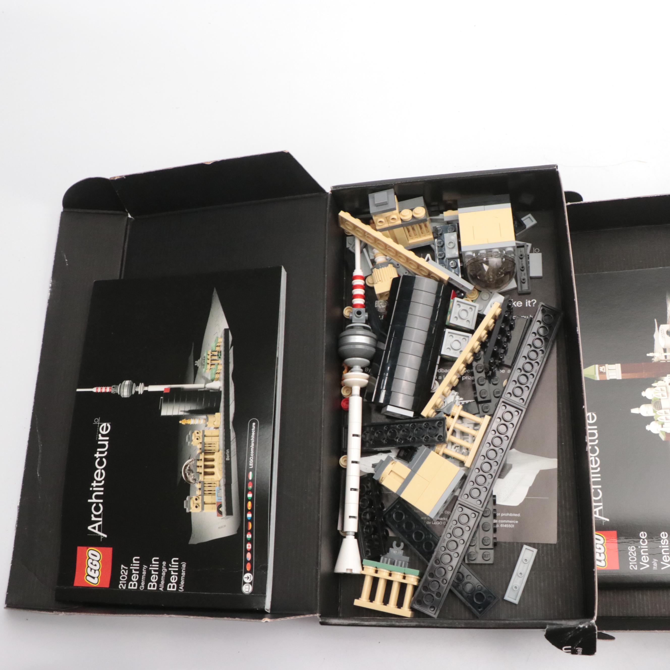 LEGO Architecture Venice, Sydney, London, and More Construction Sets