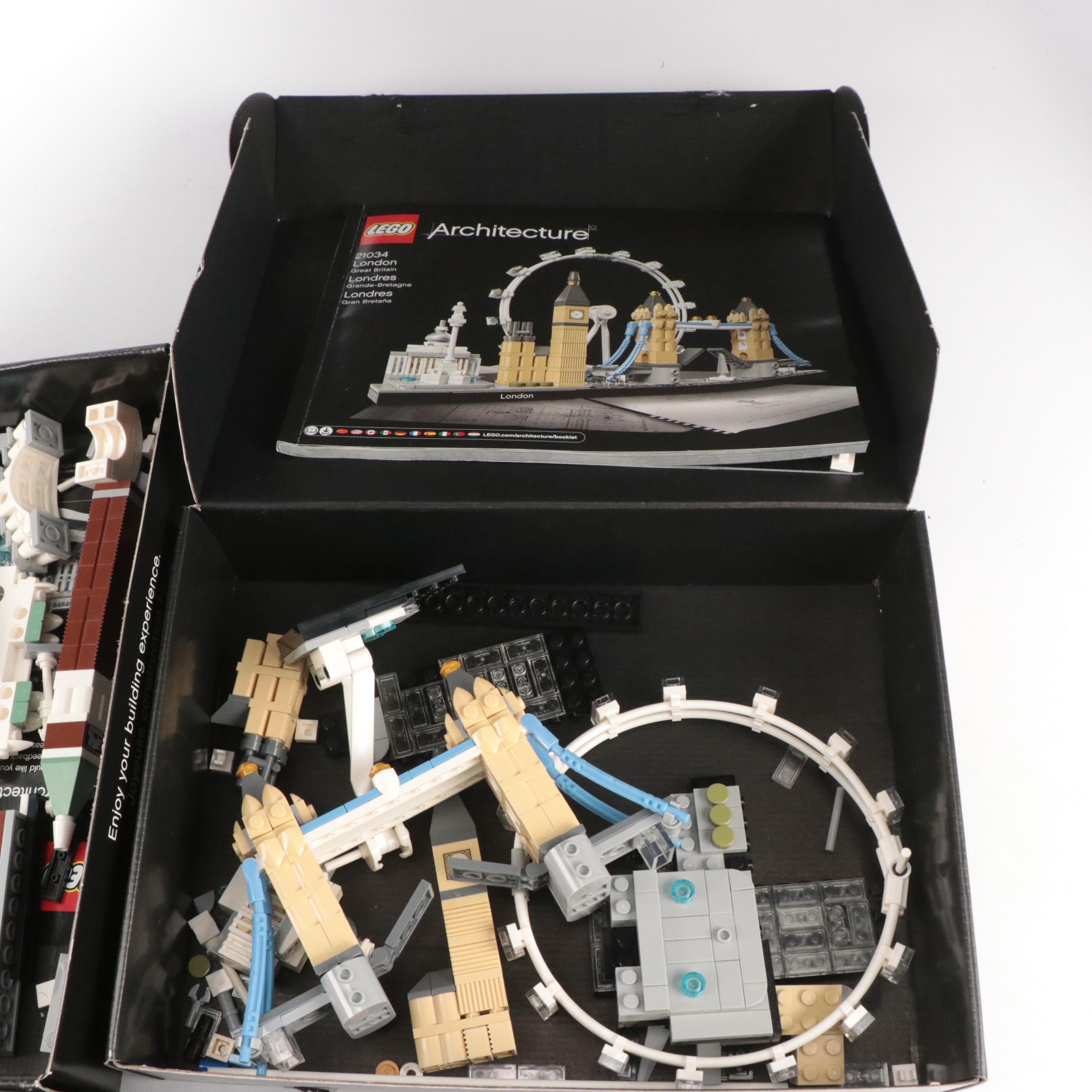LEGO Architecture Venice, Sydney, London, and More Construction Sets