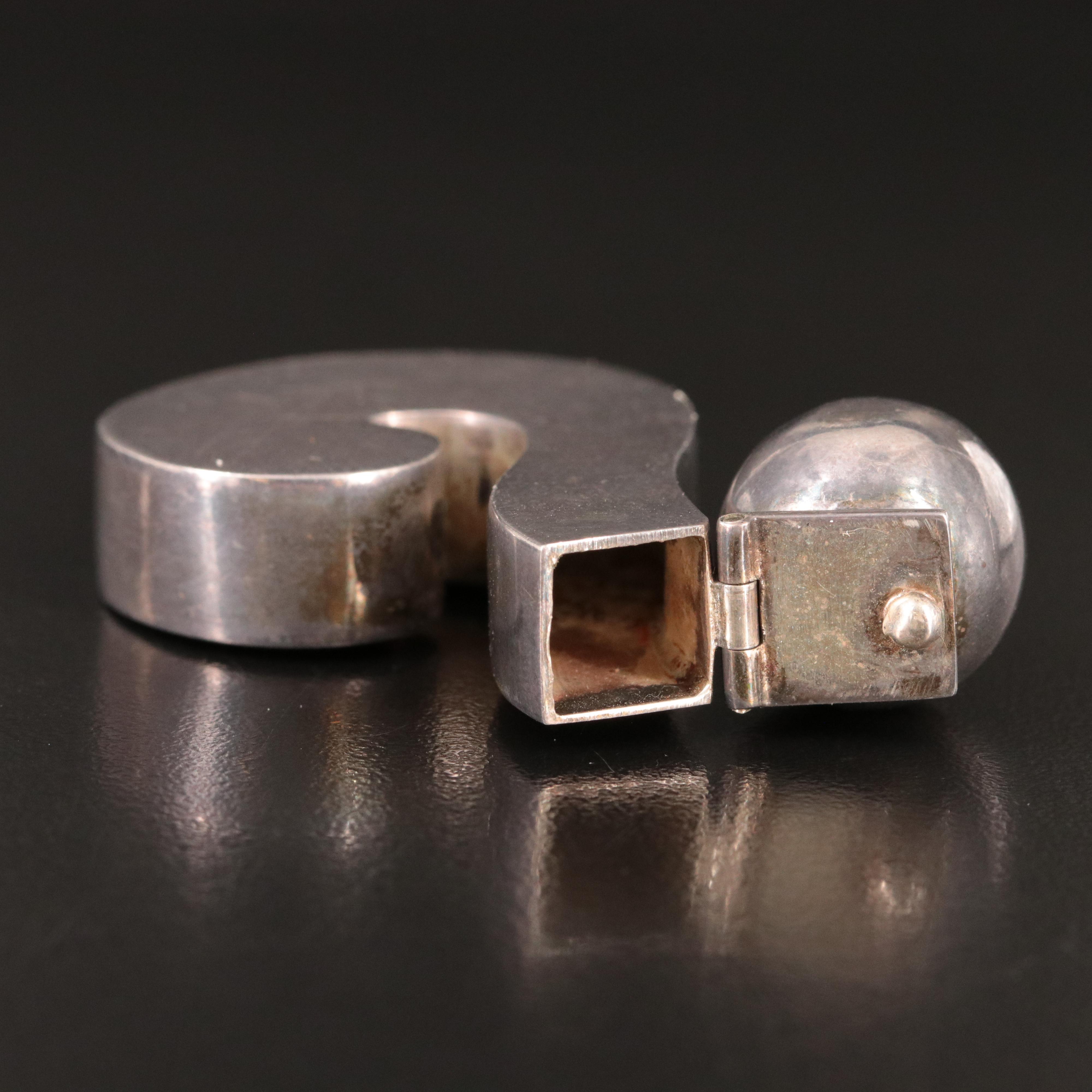 Sterling Question Mark Pendant