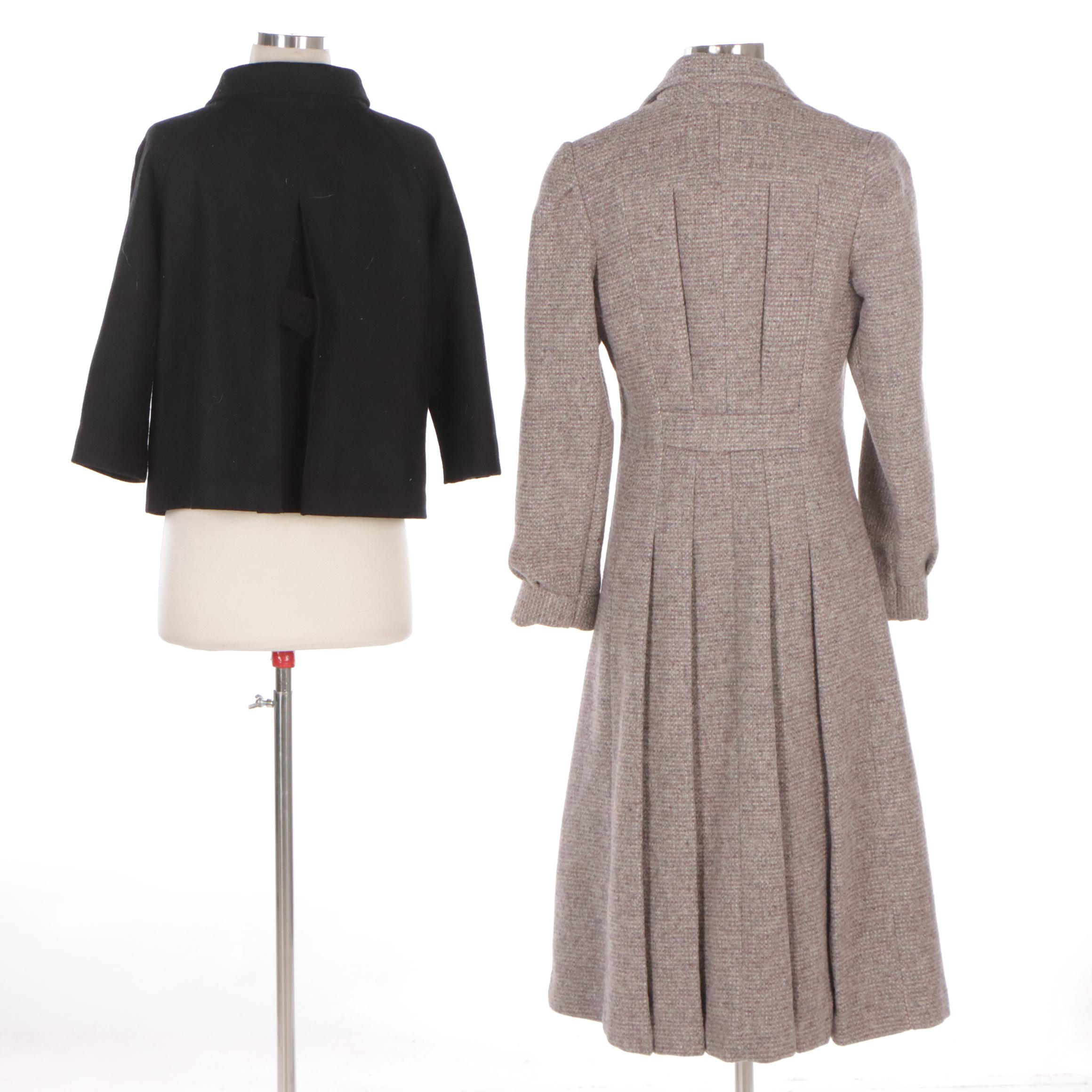 Paul Harris Tweed Trench Coat and BB Dakota Wool Overcoat