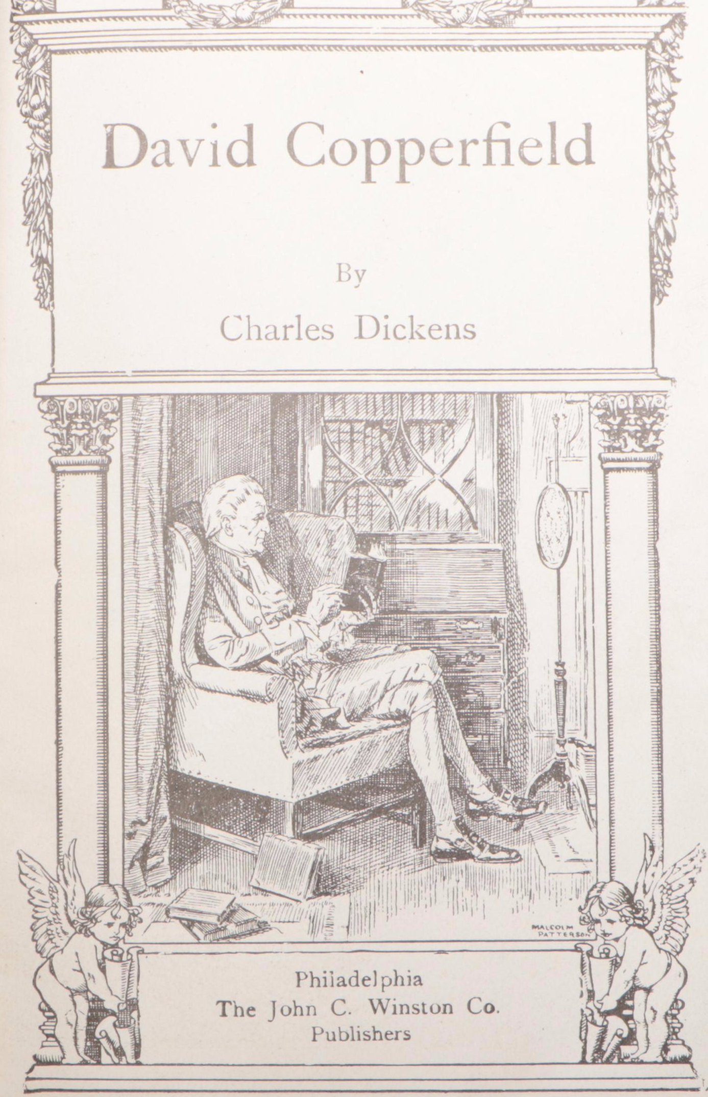 "David Copperfield" and More by Charles Dickens with British Anthologies