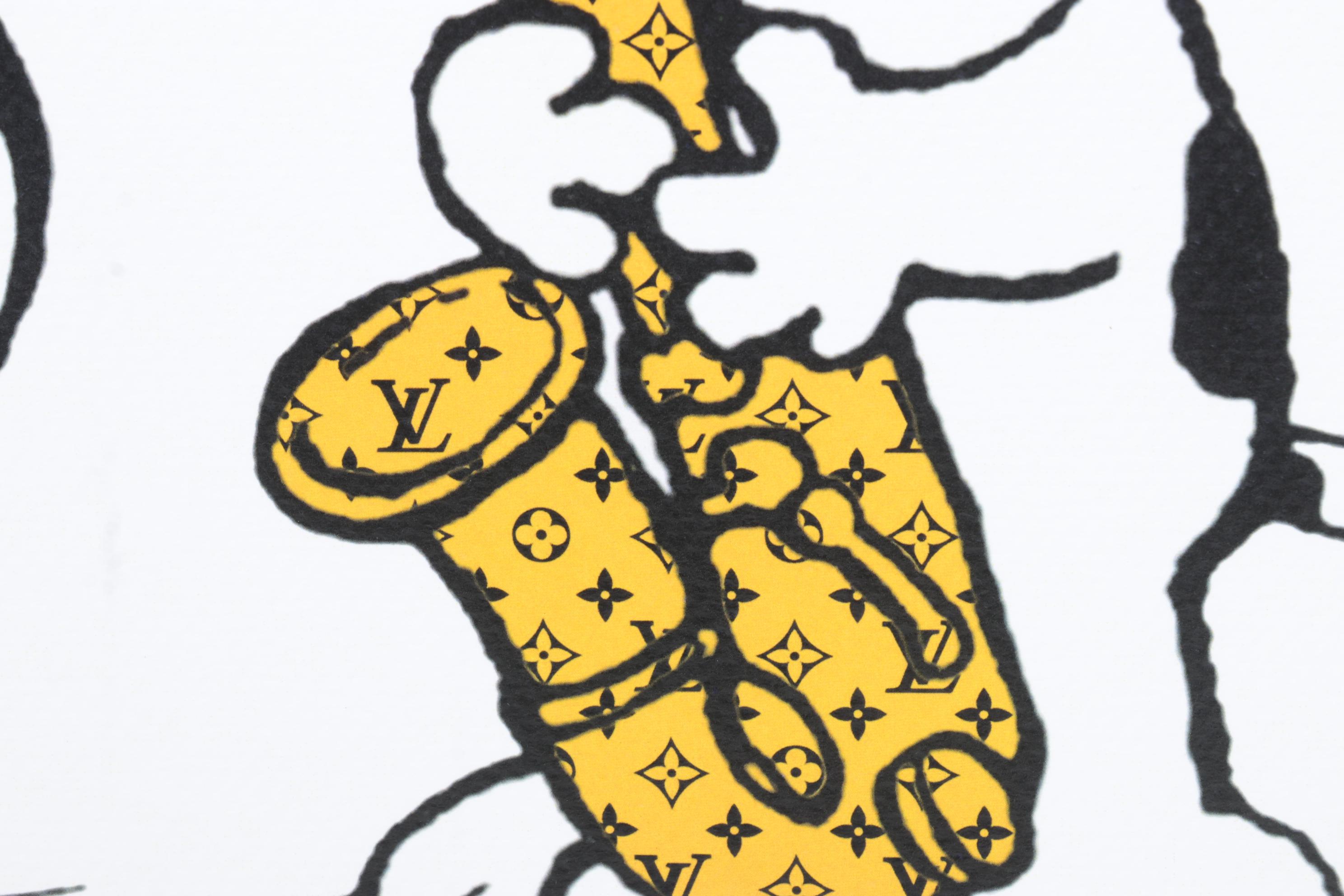 Death NYC Pop Art Graphic Print Featuring Snoopy and Woodstock, 2023