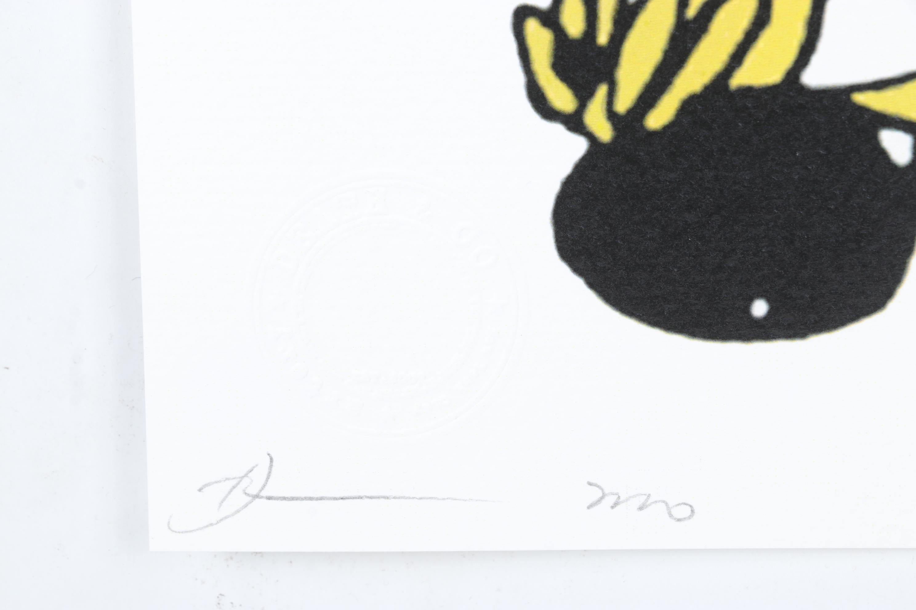 Death NYC Pop Art Graphic Print Featuring Snoopy and Woodstock, 2023