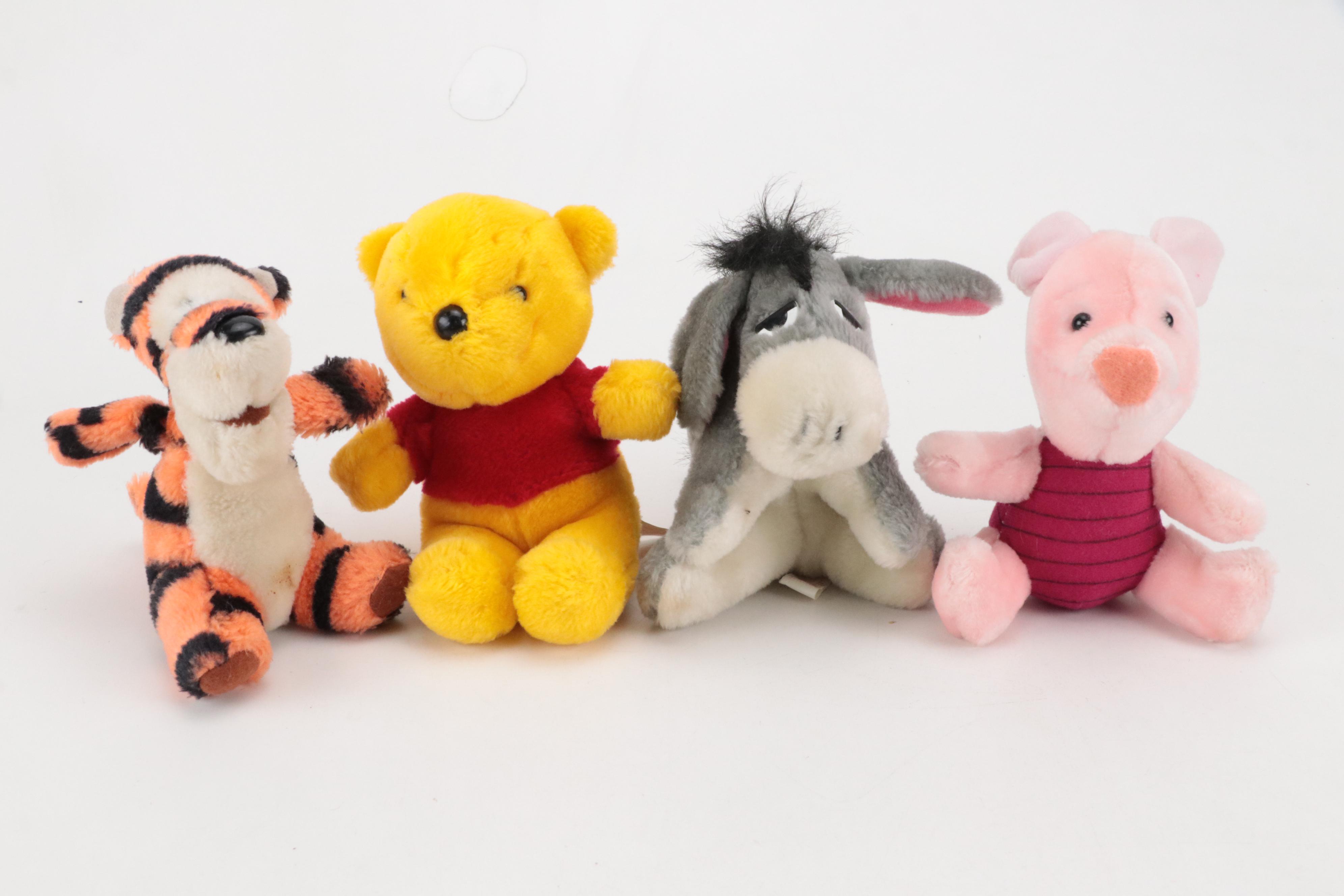 Winnie-the-Pooh with Disney, Boyds' Bears, Tonka and Other Mini Stuffed Animals