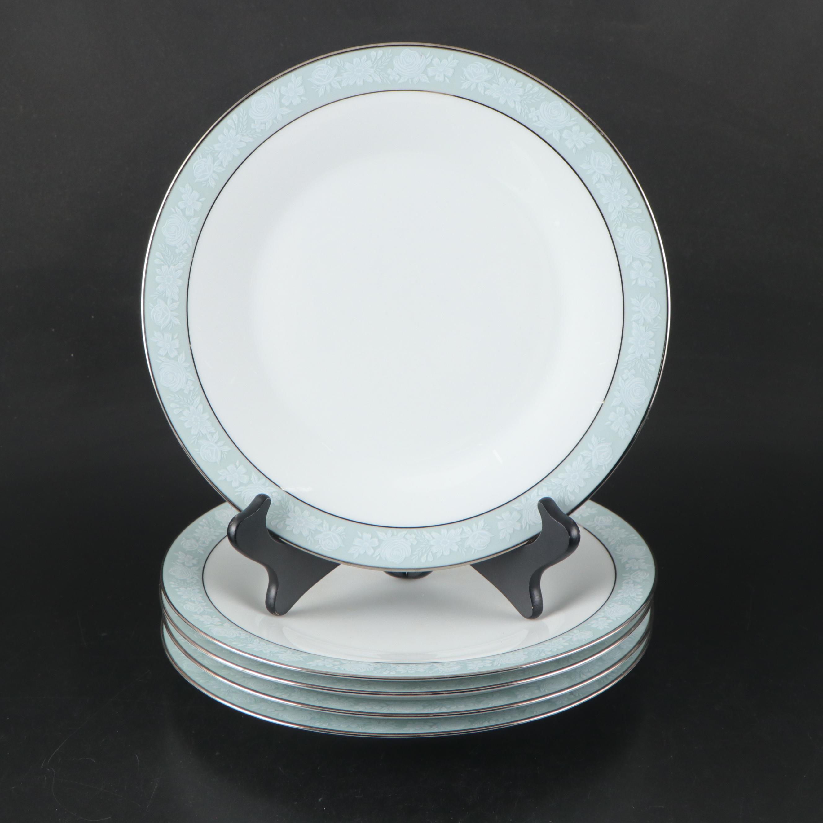 Noritake "Lamita" Fine China Dinnerware Set with Platinum Trim, 1967–1978