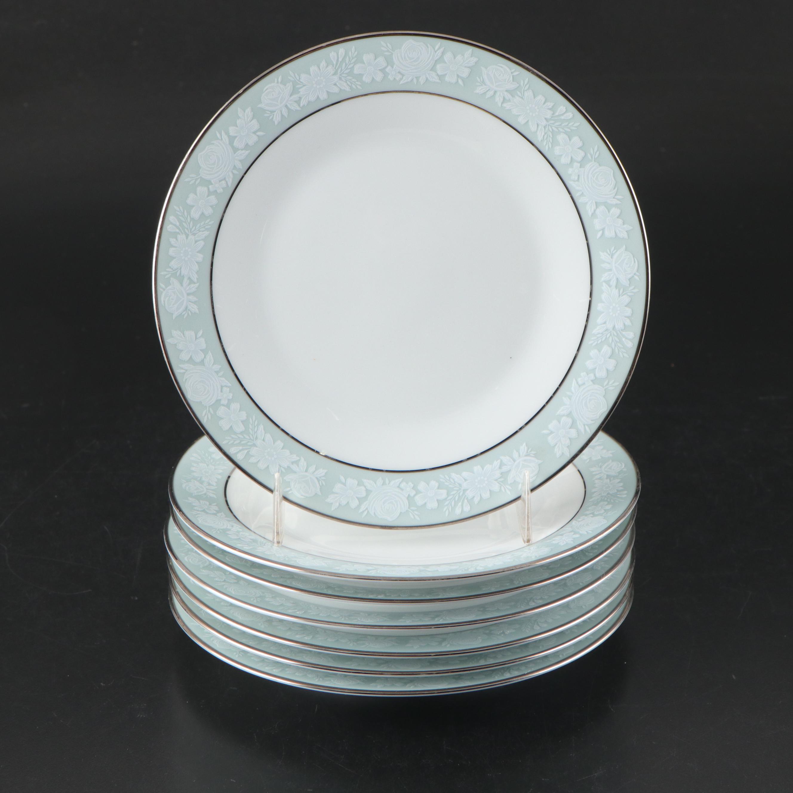 Noritake "Lamita" Fine China Dinnerware Set with Platinum Trim, 1967–1978