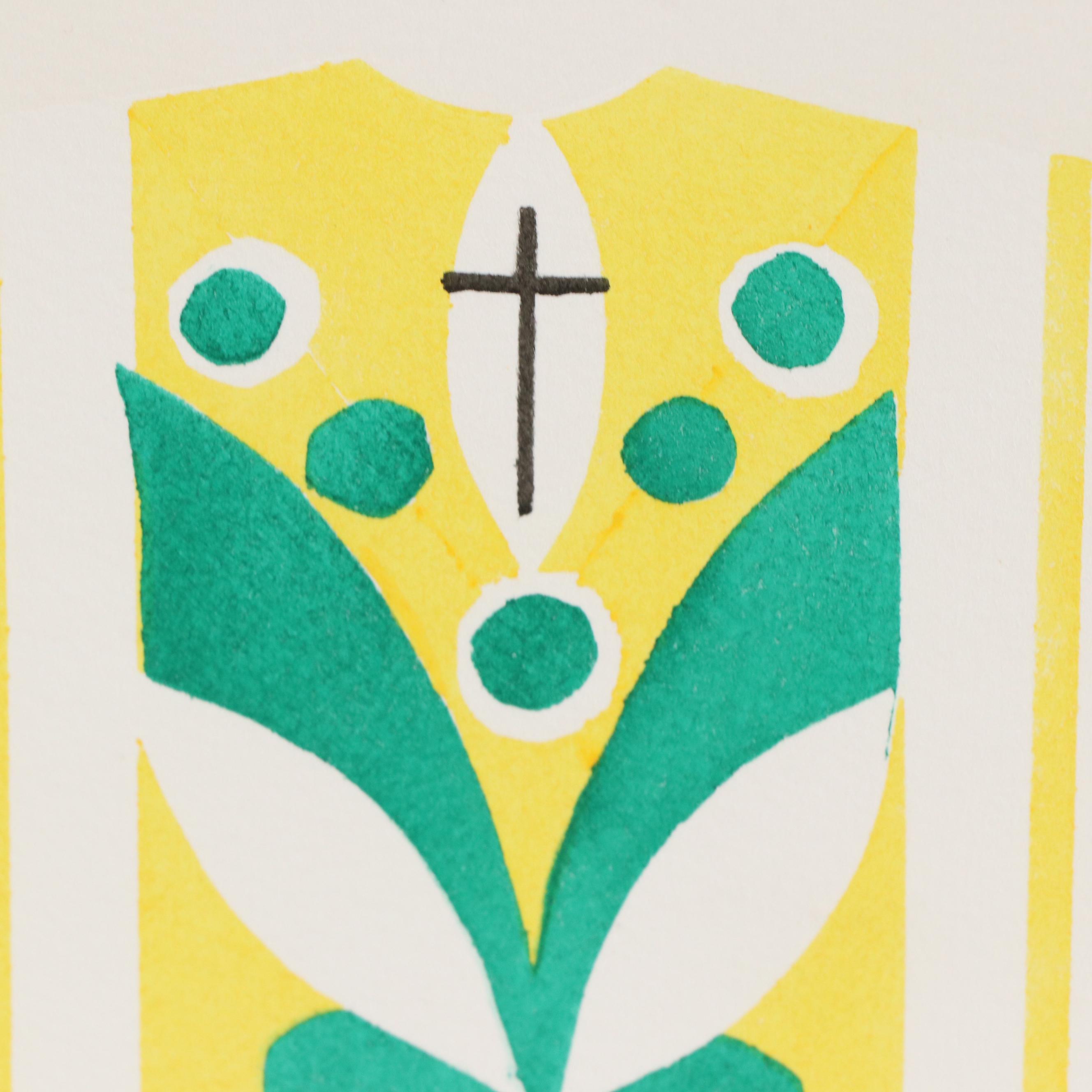 Lithographs After Matisse of Maquettes for Liturgical Vestments, 2003