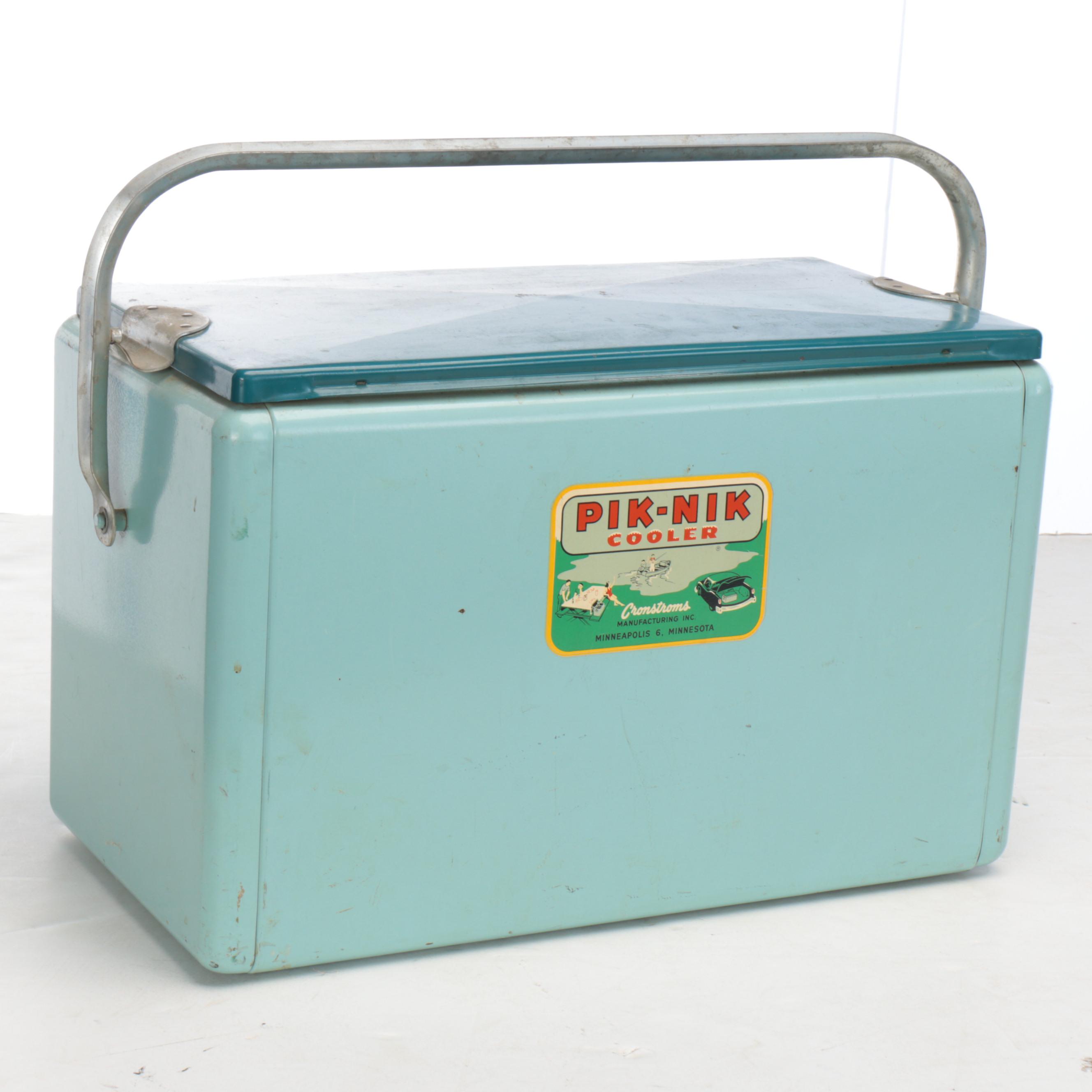 Quality Cronstroms Service Metal Cooler with Portable Fans