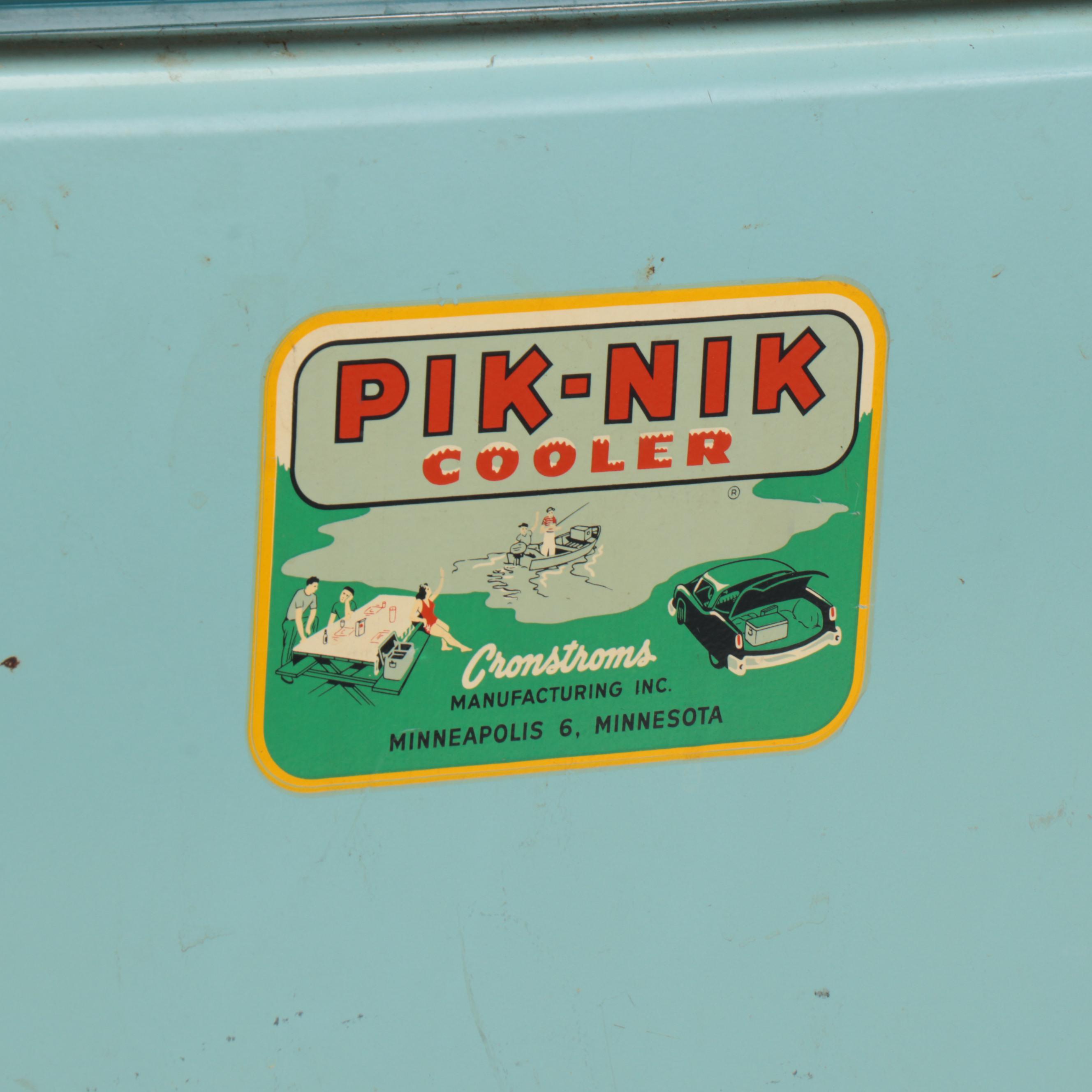 Quality Cronstroms Service Metal Cooler with Portable Fans