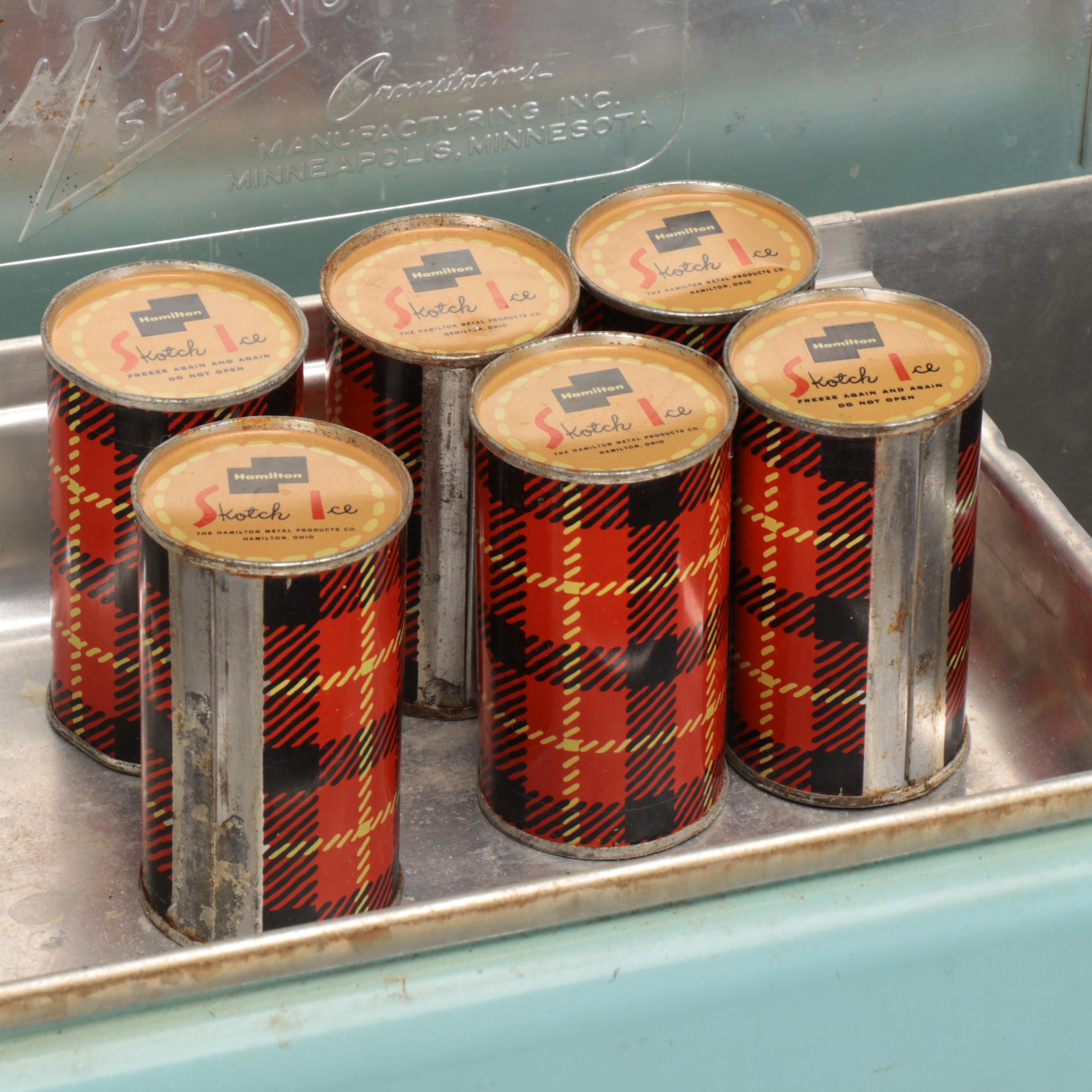 Quality Cronstroms Service Metal Cooler with Portable Fans