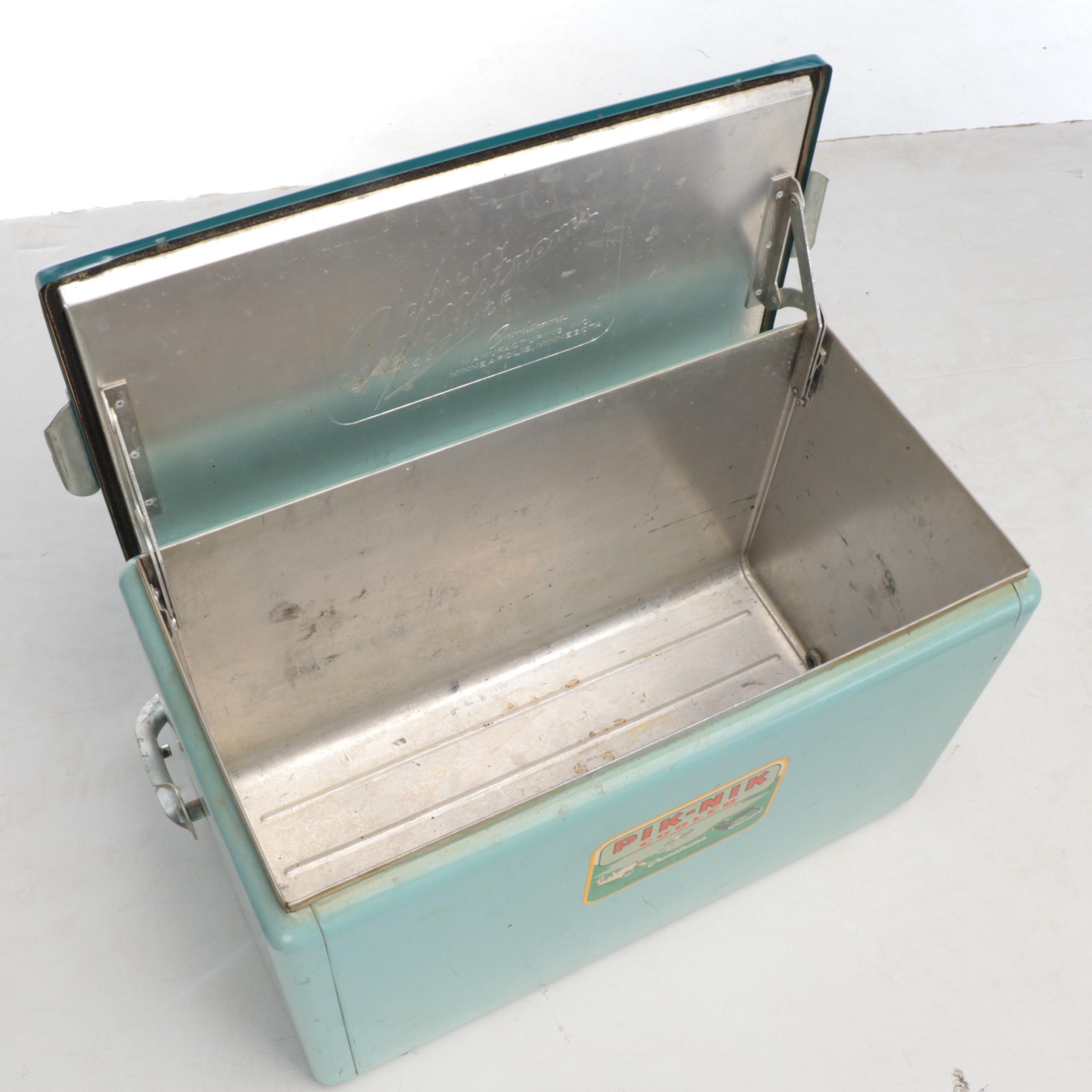 Quality Cronstroms Service Metal Cooler with Portable Fans