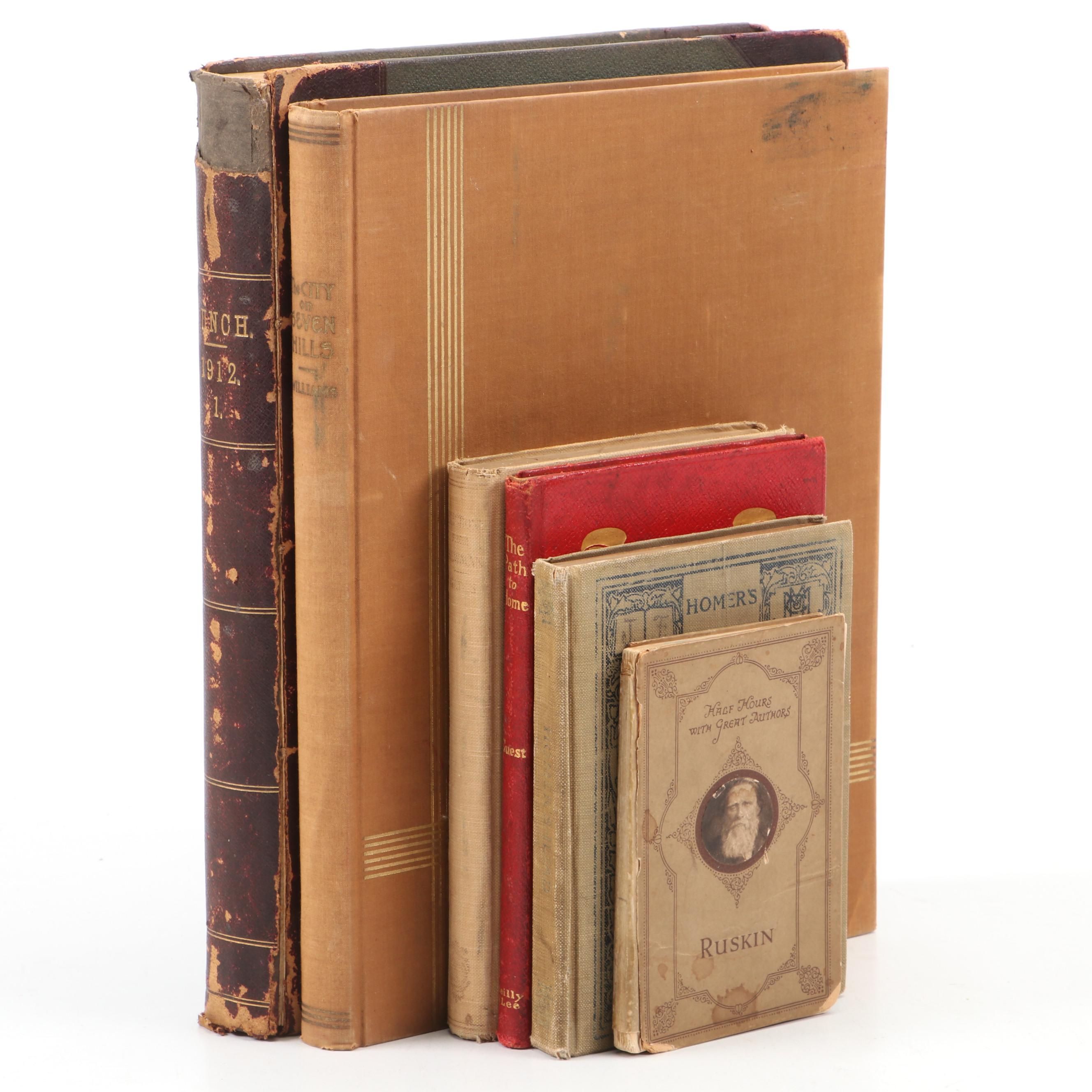 Illustrated "The City on Seven Hills" by Caroline Williams and More Books