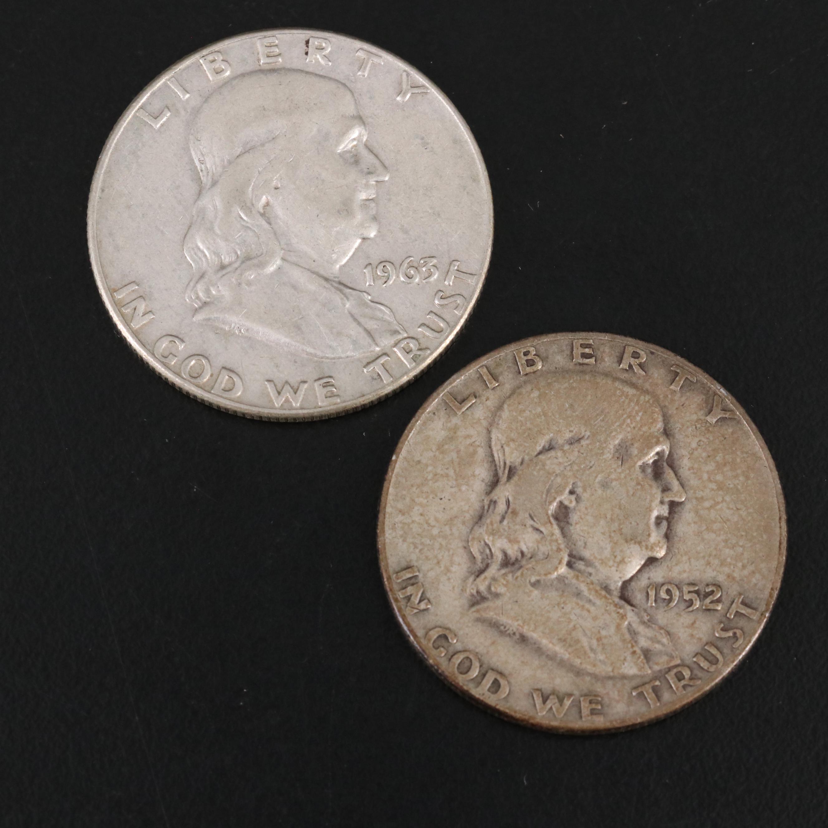 Collection of U.S Silver Coins with a 1934-D Peace Dollar