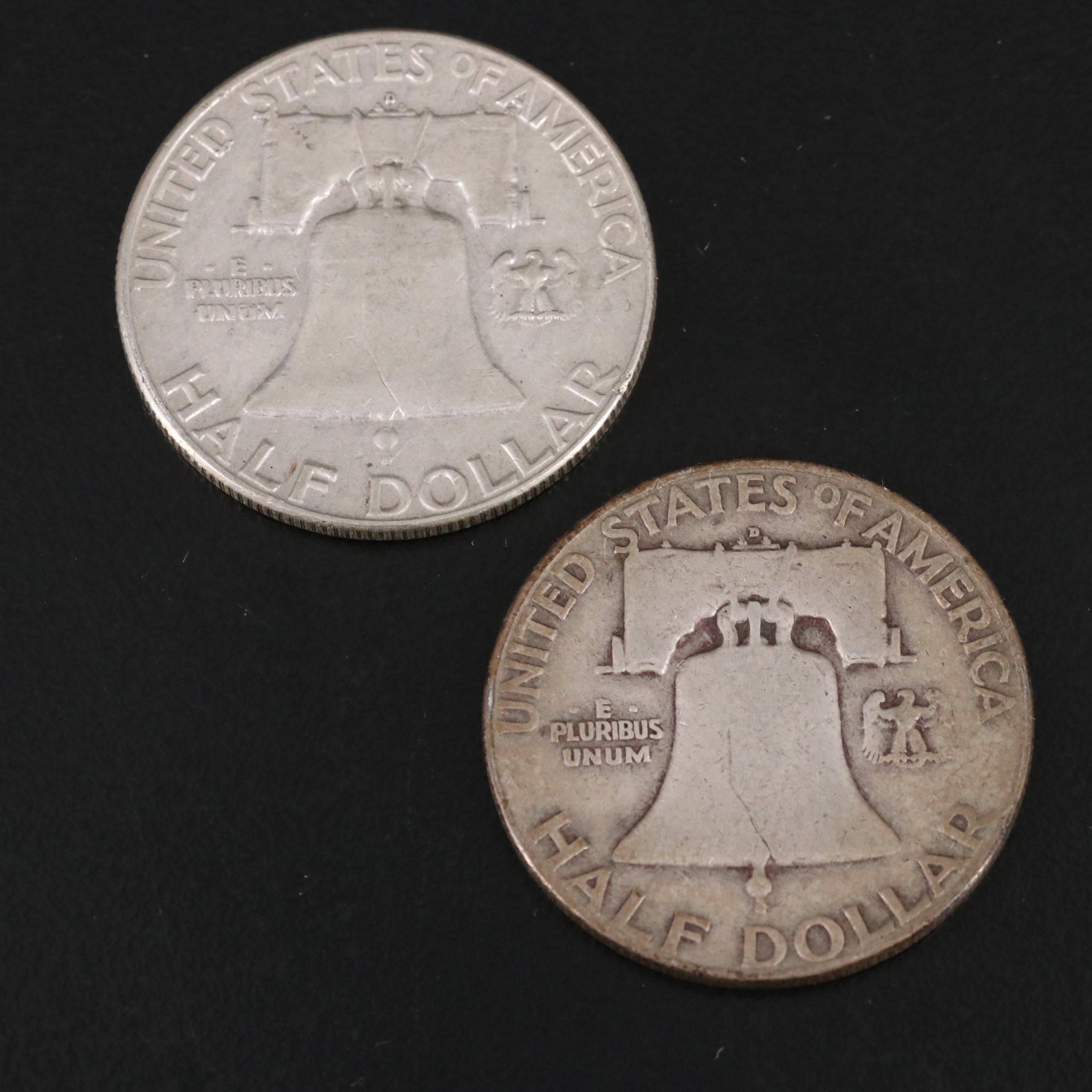 Collection of U.S Silver Coins with a 1934-D Peace Dollar