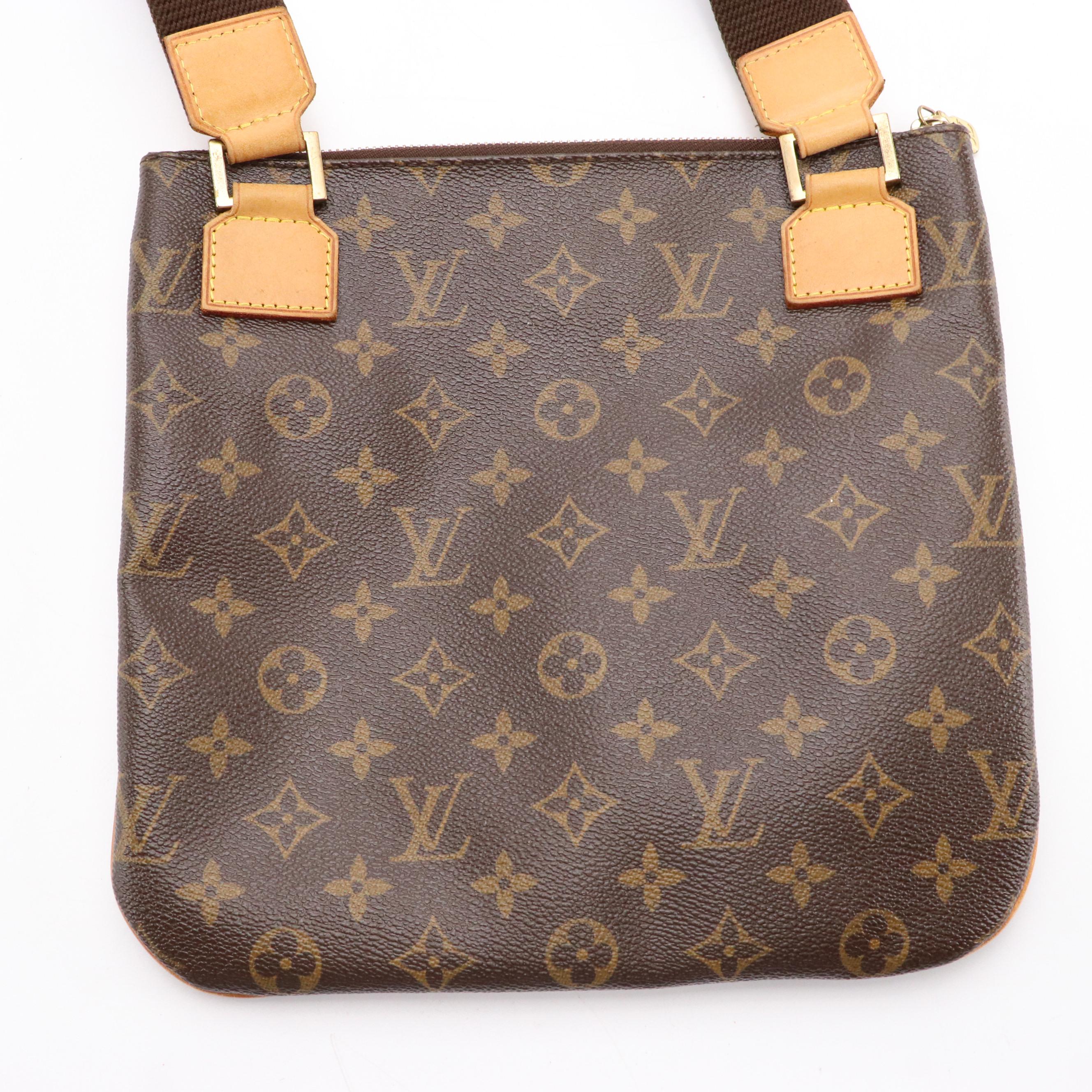 Louis Vuitton Pochette Bosphore Crossbody Bag in Monogram Canvas