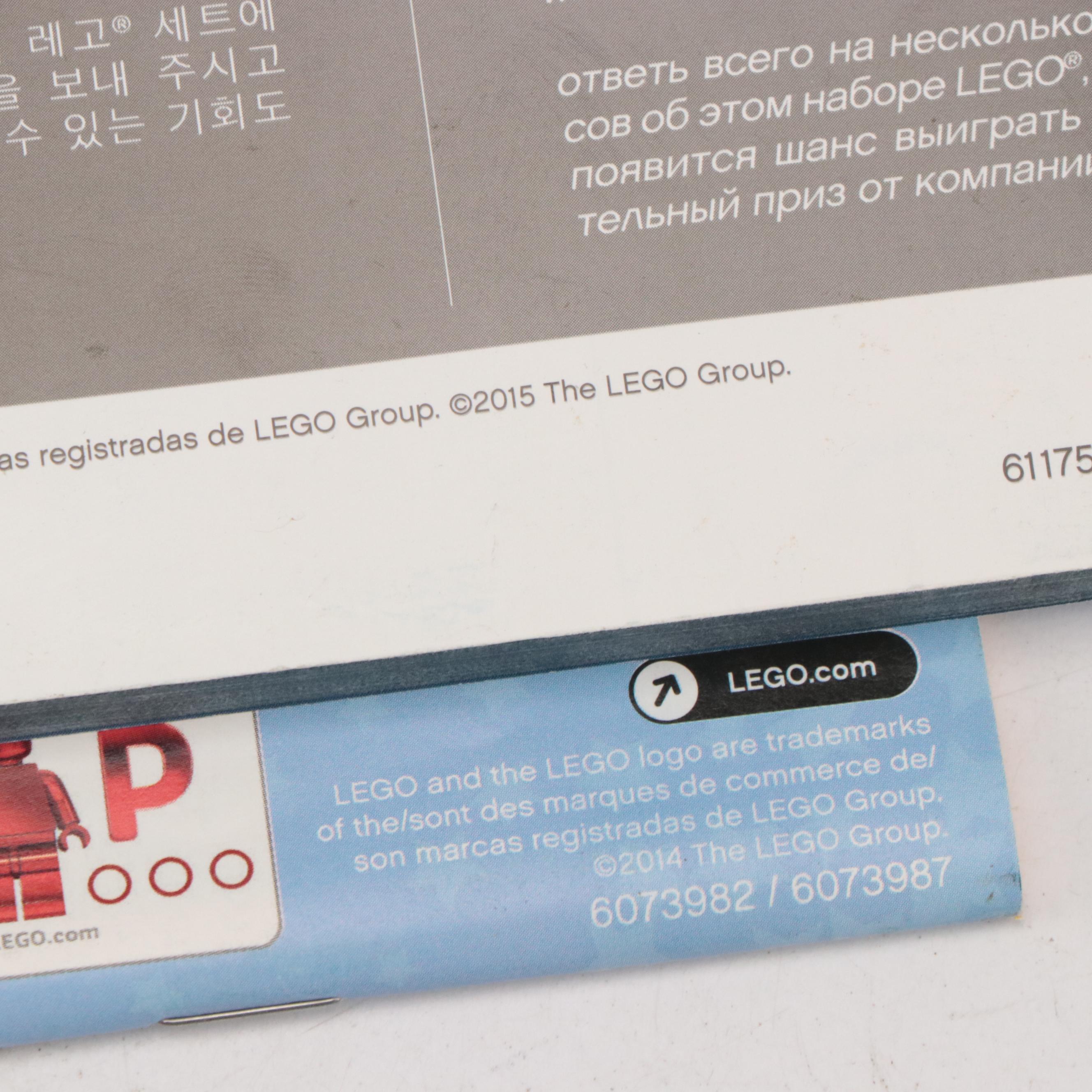 LEGO Creator Assembled Detective's Office and Other Construction Sets, 2010s