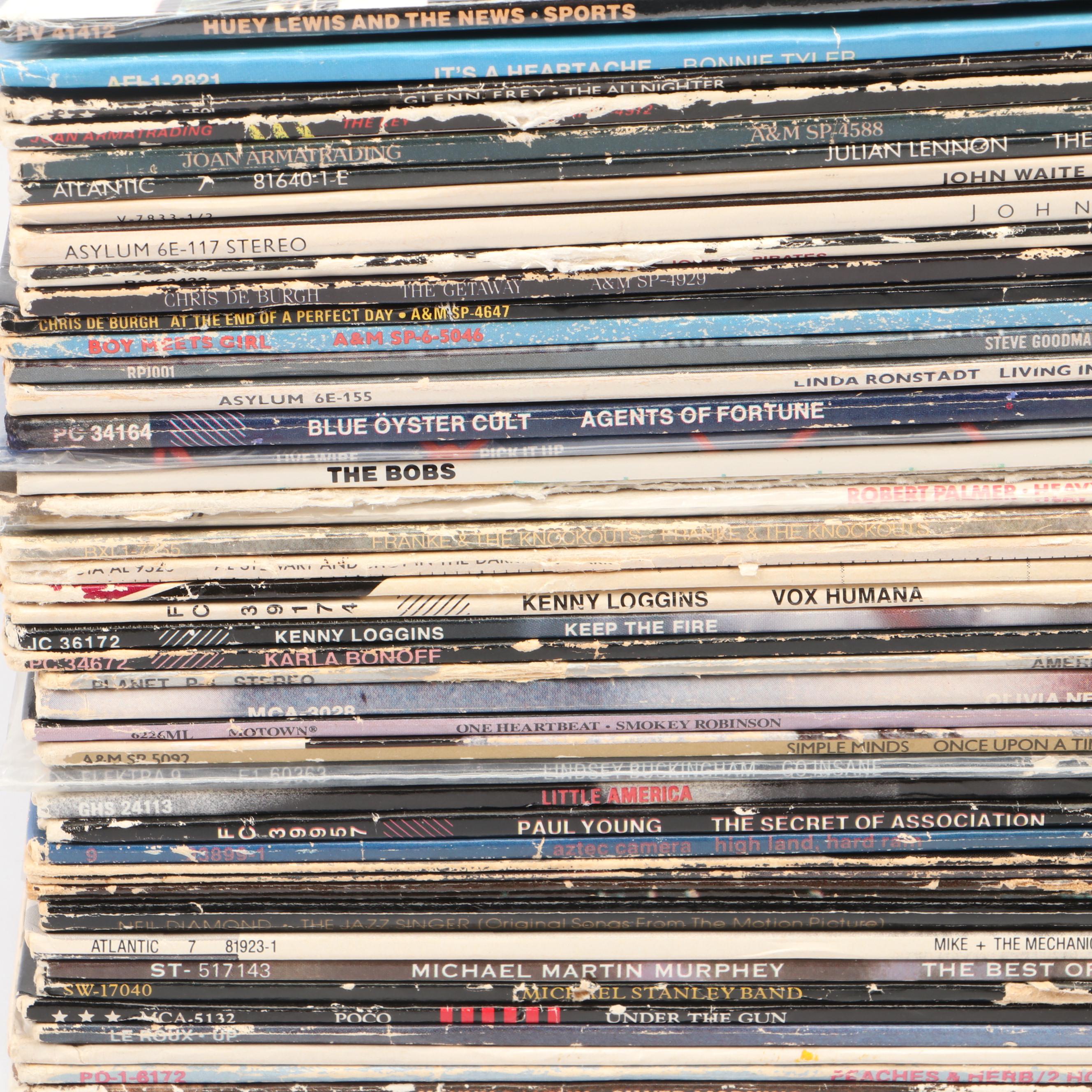 Huey Lewis & The News, Kenny Loggins, Blue Oyster Cult, and More Vinyl Records