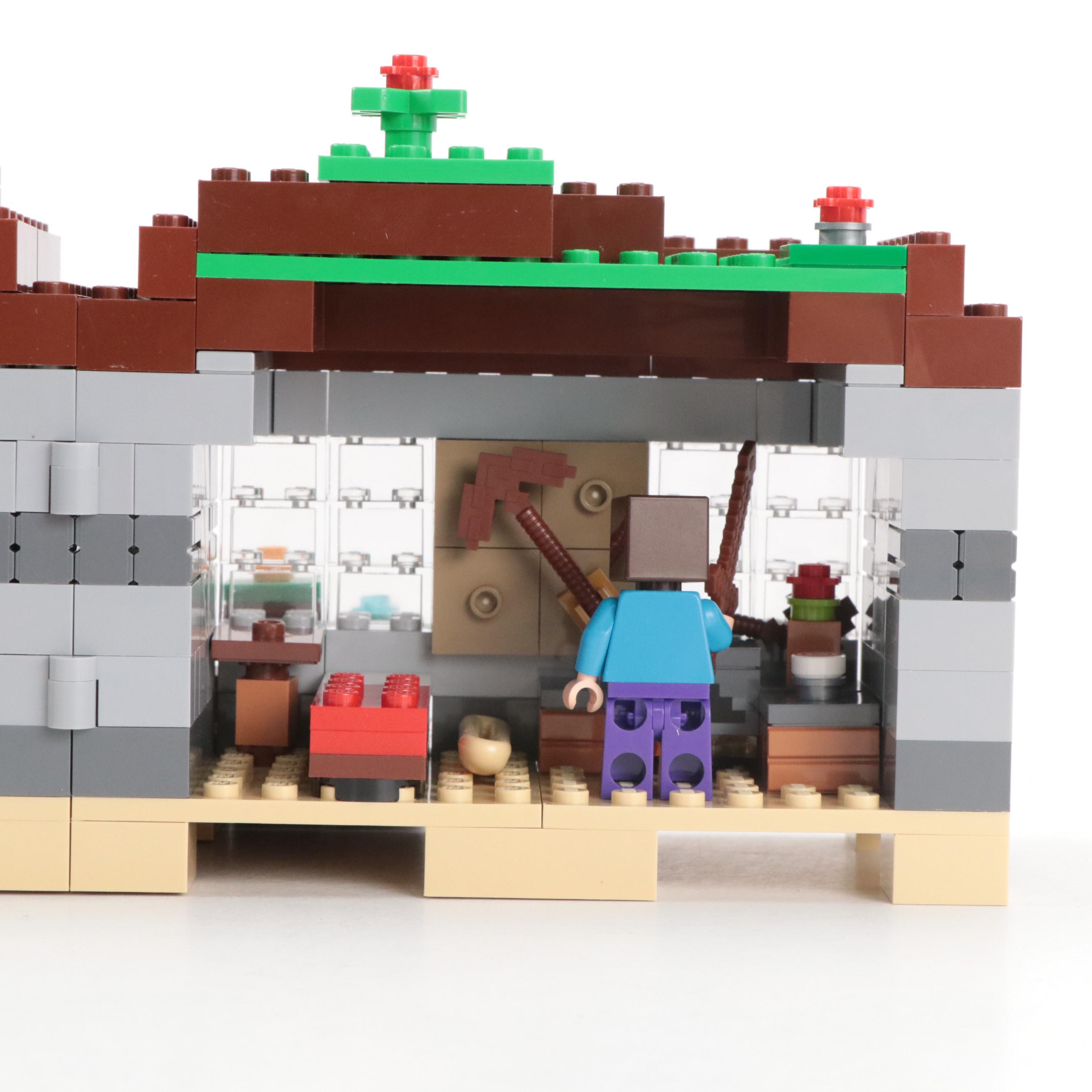 LEGO Architecture Farnsworth House with Nanoblock Statue of Liberty Set