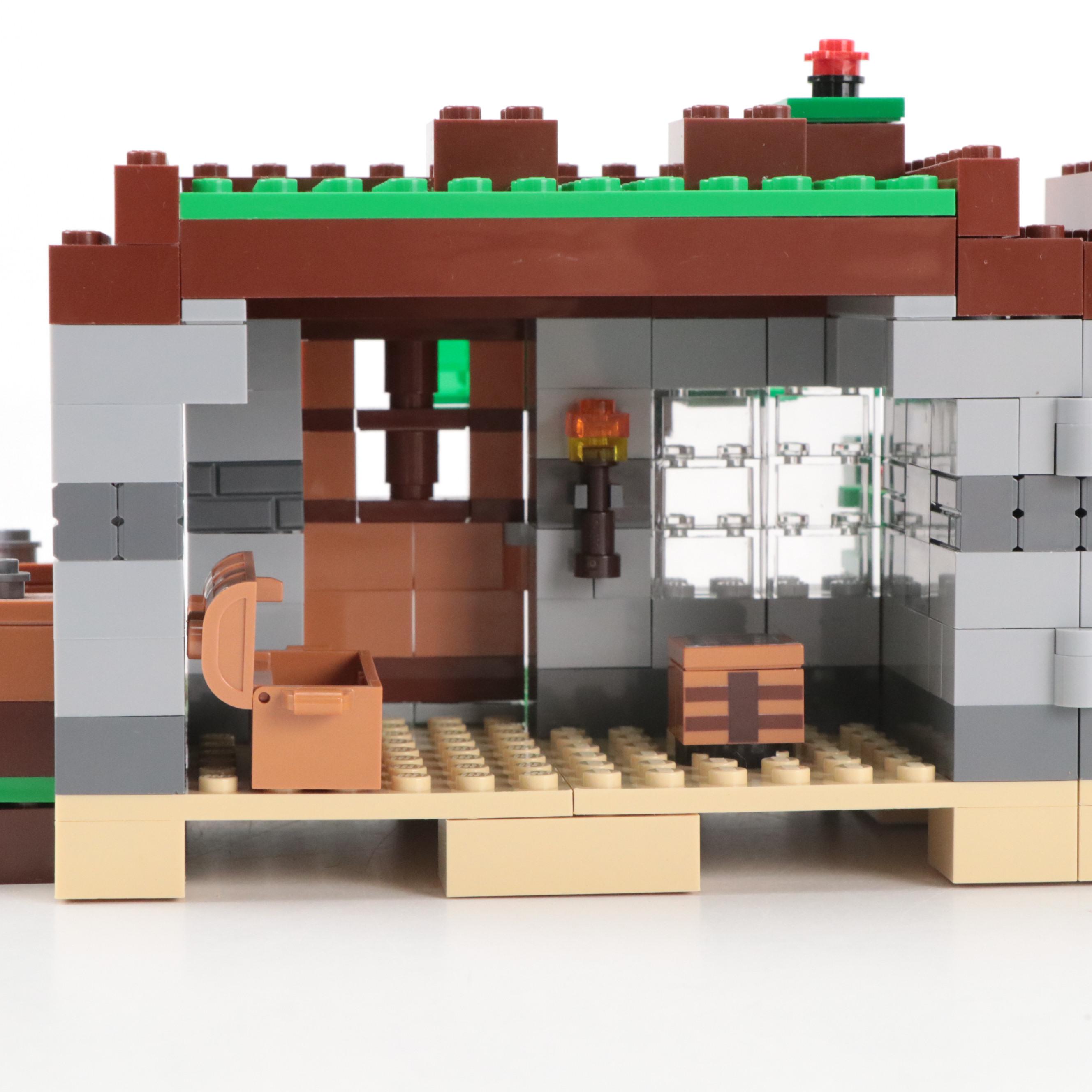 LEGO Architecture Farnsworth House with Nanoblock Statue of Liberty Set