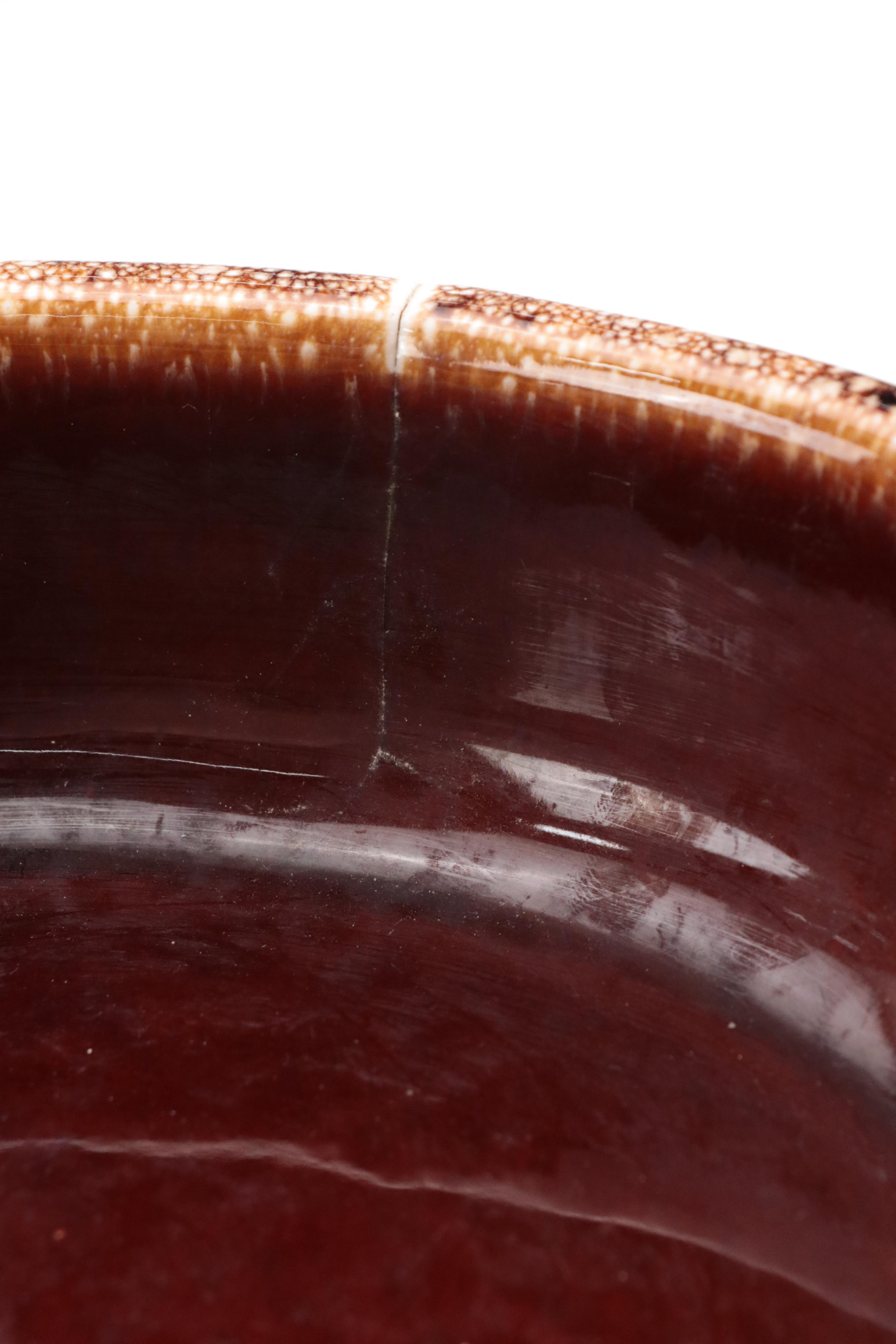 Hull "Brown Drip" Oven Proof Stoneware Bakeware and Custard Cups, Vintage