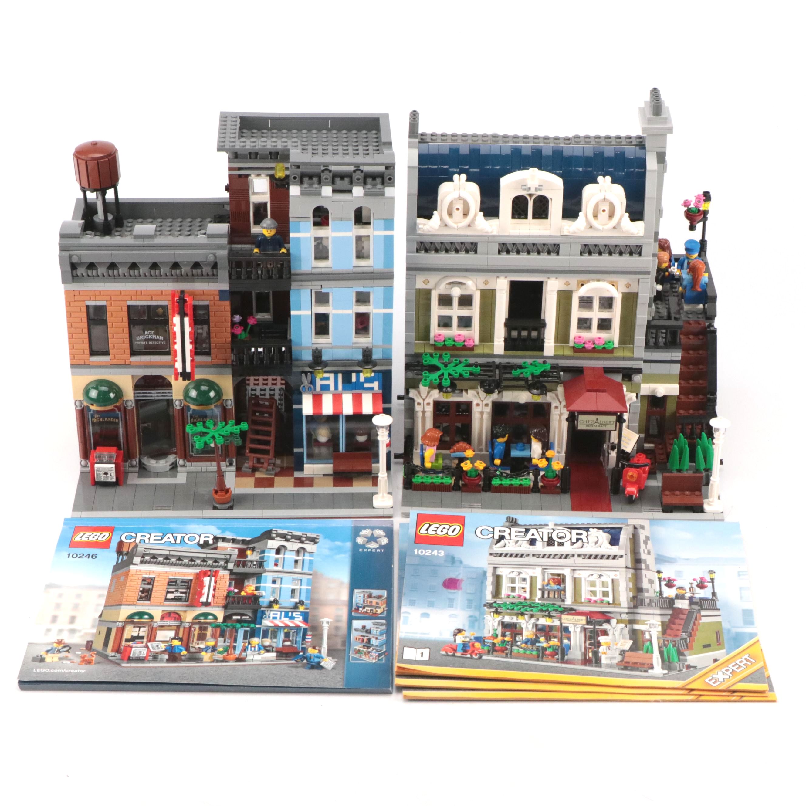 LEGO Creator Assembled Detective's Office and Other Construction Sets, 2010s