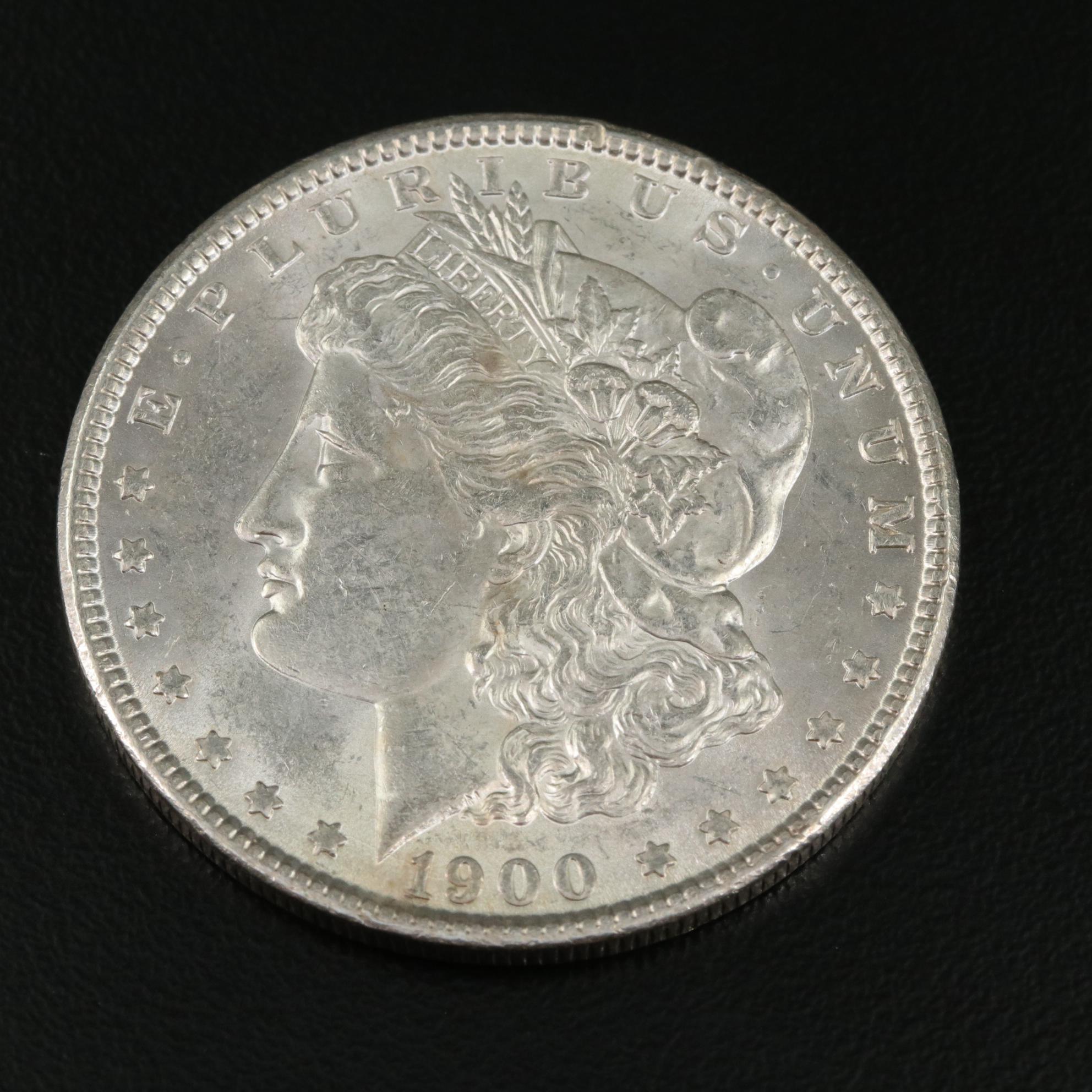 1889 and 1900 Morgan Silver Dollars