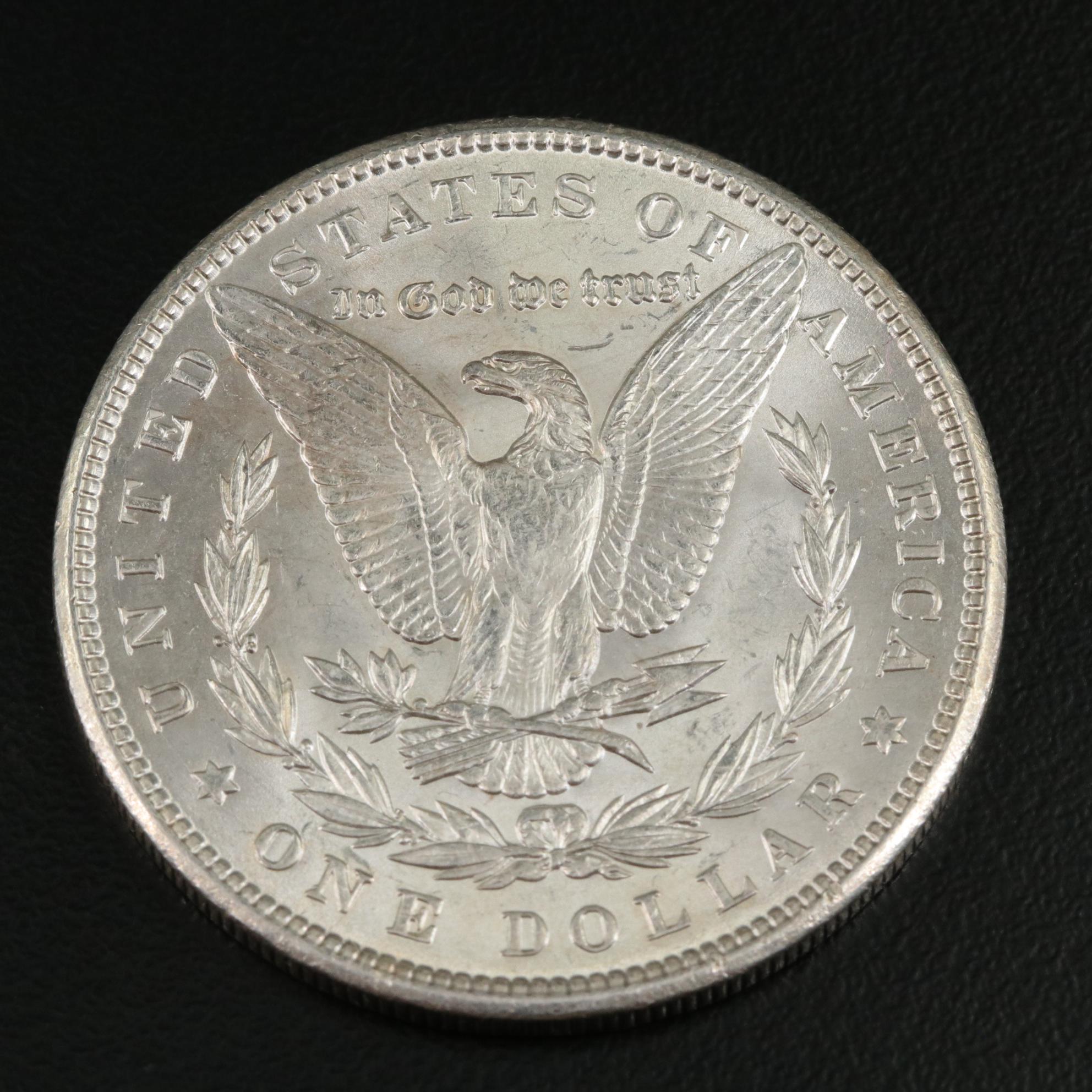 1889 and 1900 Morgan Silver Dollars