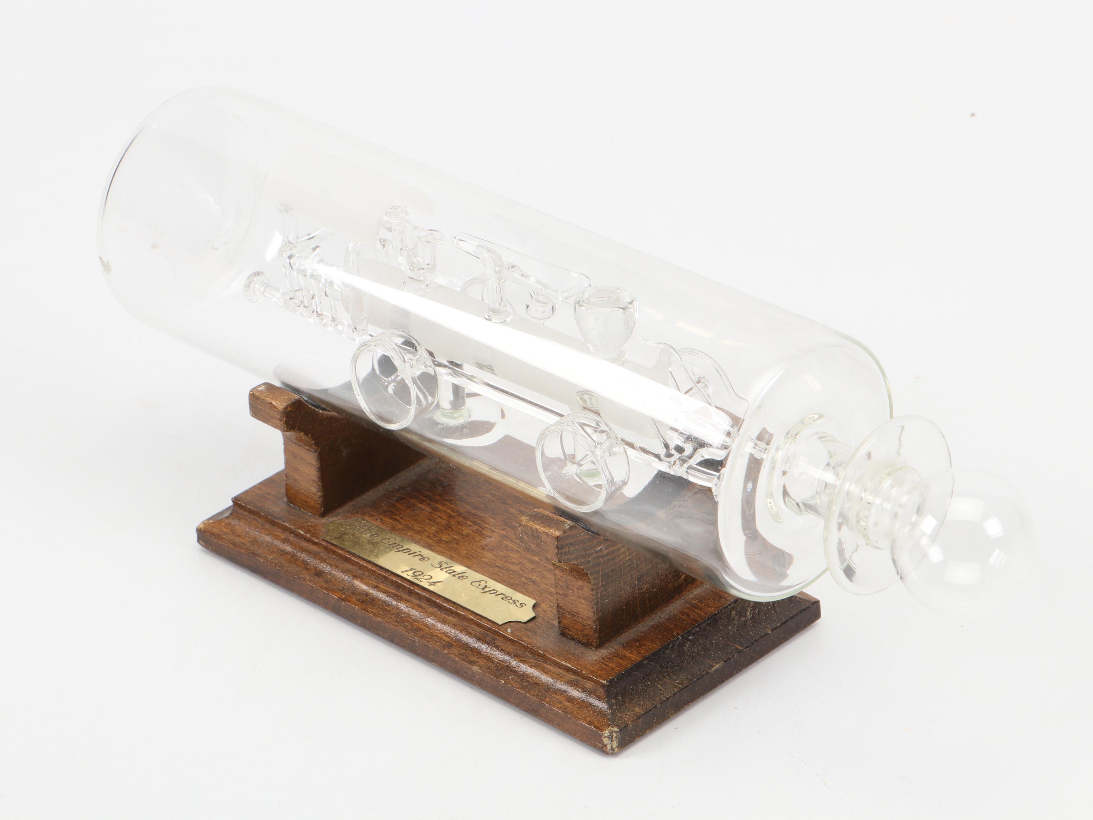 Franklin Mint Diecast Model T Ford and Daimler Reitwagen Models in Display Cases