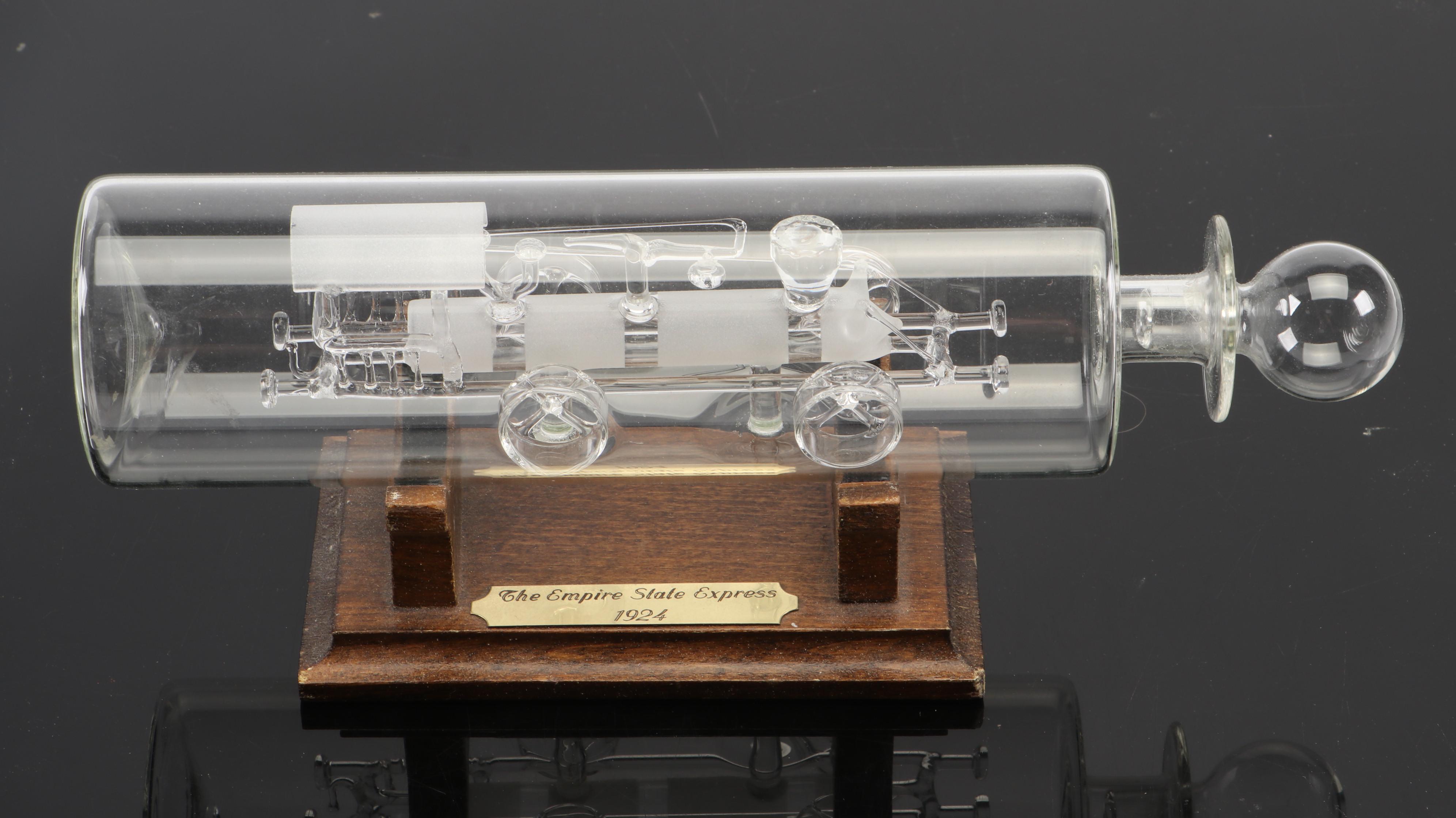 Franklin Mint Diecast Model T Ford and Daimler Reitwagen Models in Display Cases