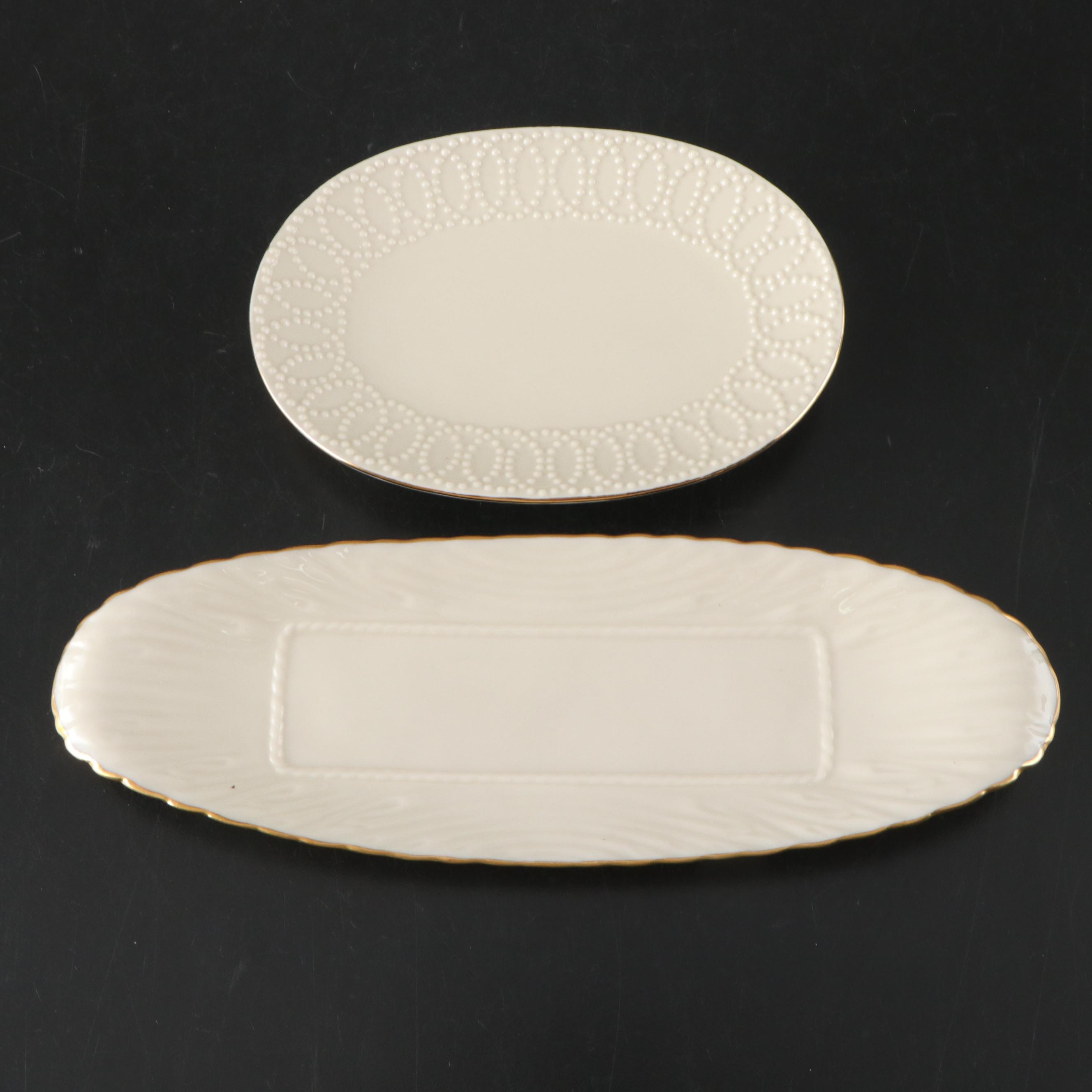 Lenox "Rosebud Collection" Porcelain Vase with More Table Accessories