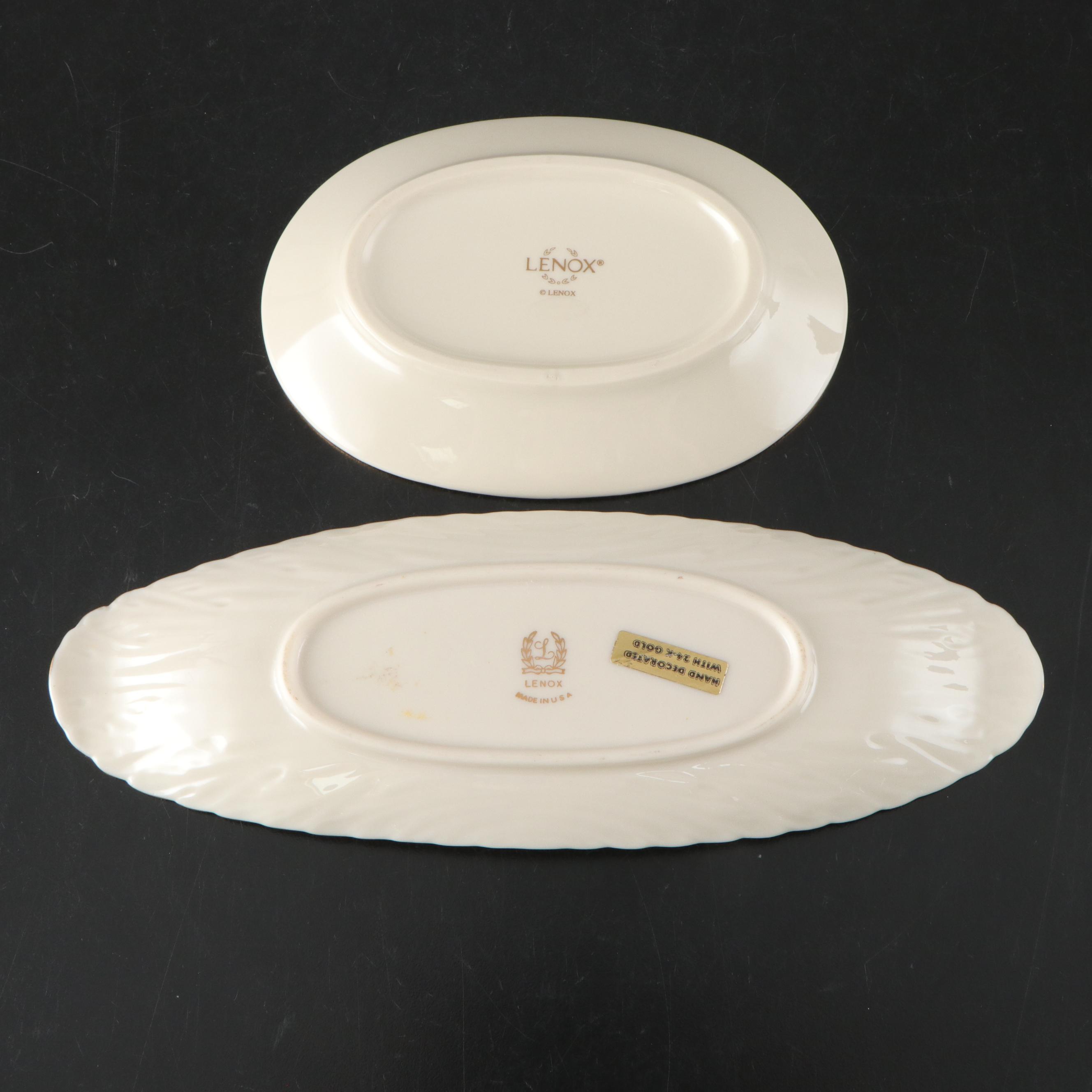 Lenox "Rosebud Collection" Porcelain Vase with More Table Accessories