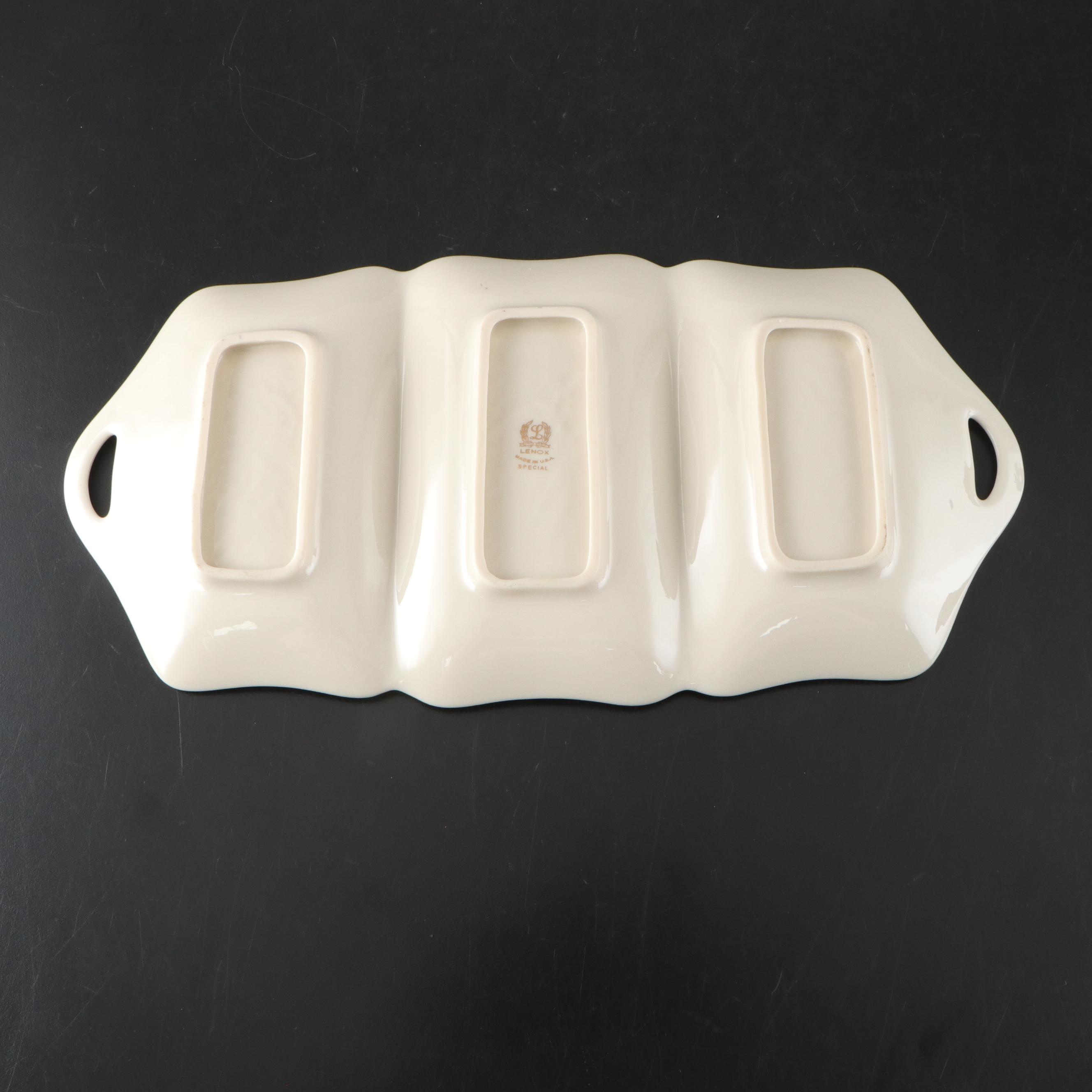 Lenox "Rosebud Collection" Porcelain Vase with More Table Accessories