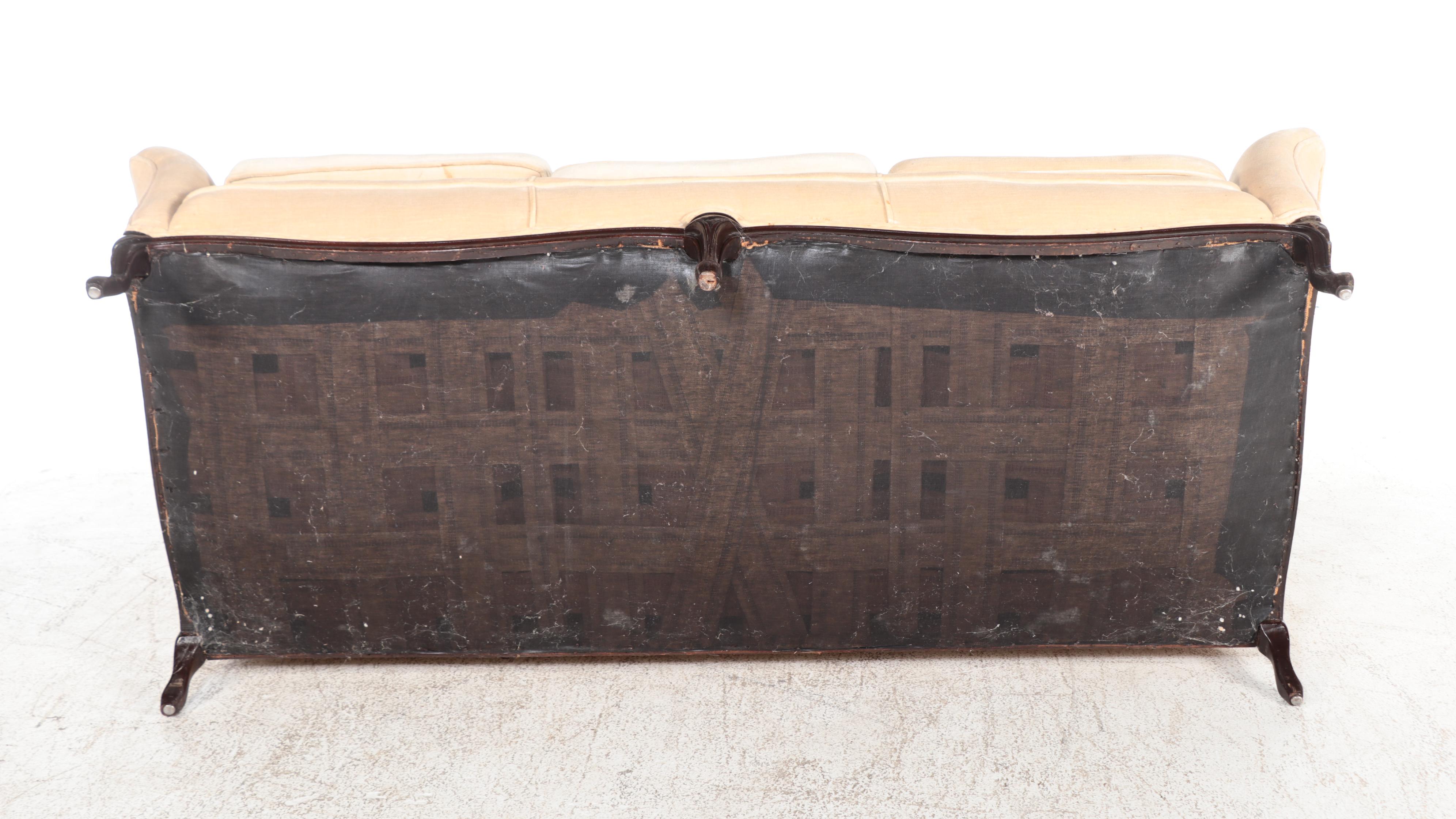 Hansgen Furniture & Upholstering French Provincial Style Sofa