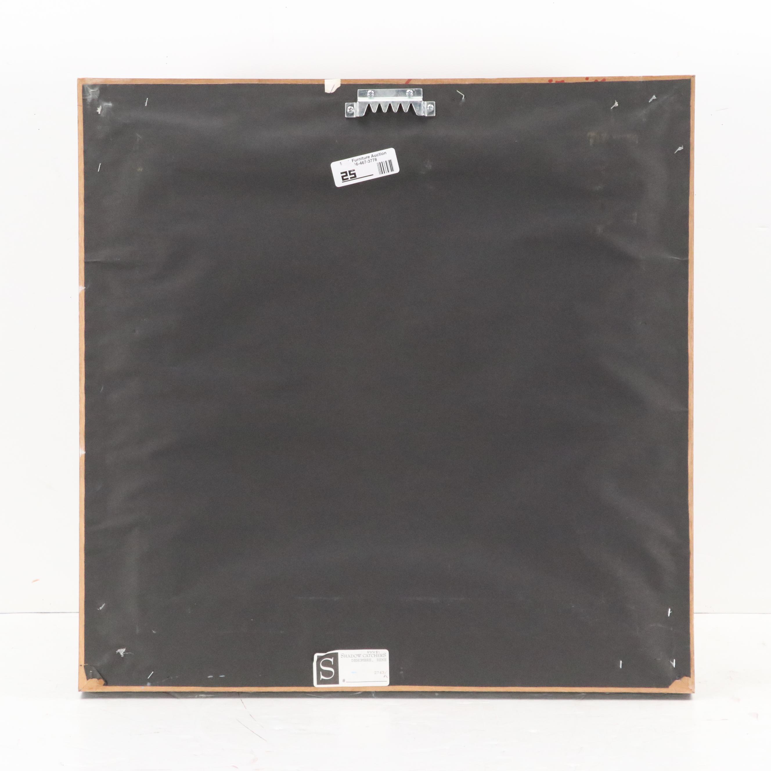 Abstract Mixed Media Acrylic Painting