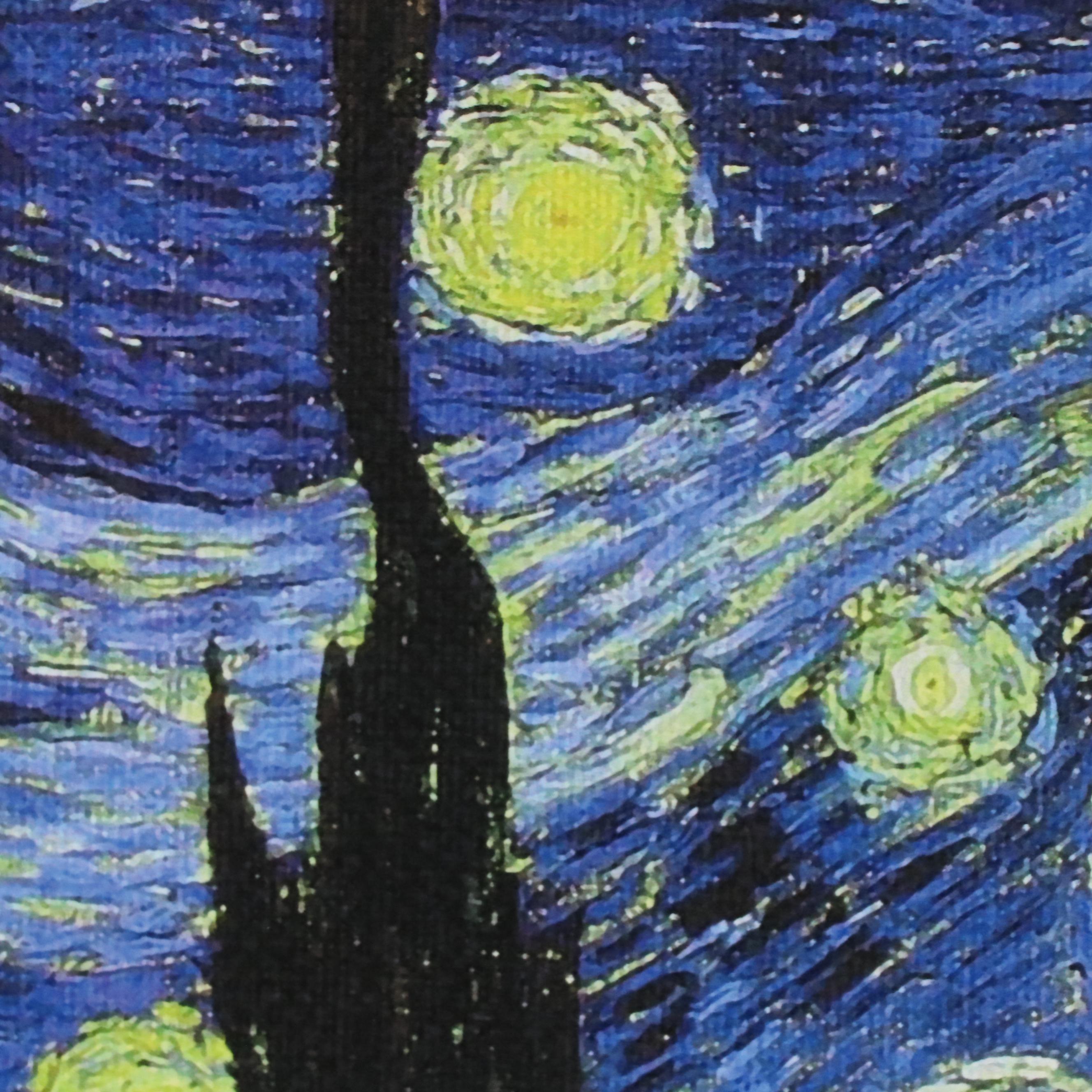 Death NYC Pop Art Graphic Print of Peanuts Charlie Brown and Snoopy x Van Gogh