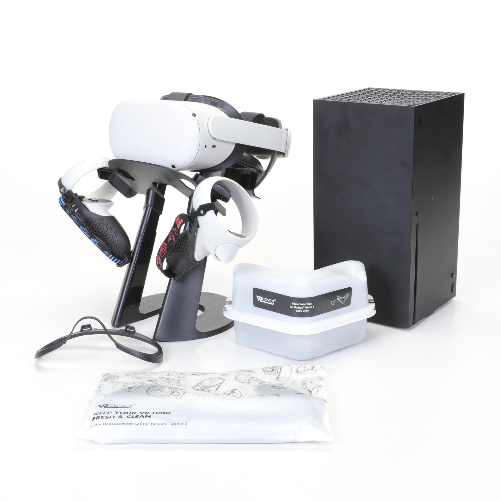 Microsoft Xbox Series X with Oculus Quest 2 and Accessories