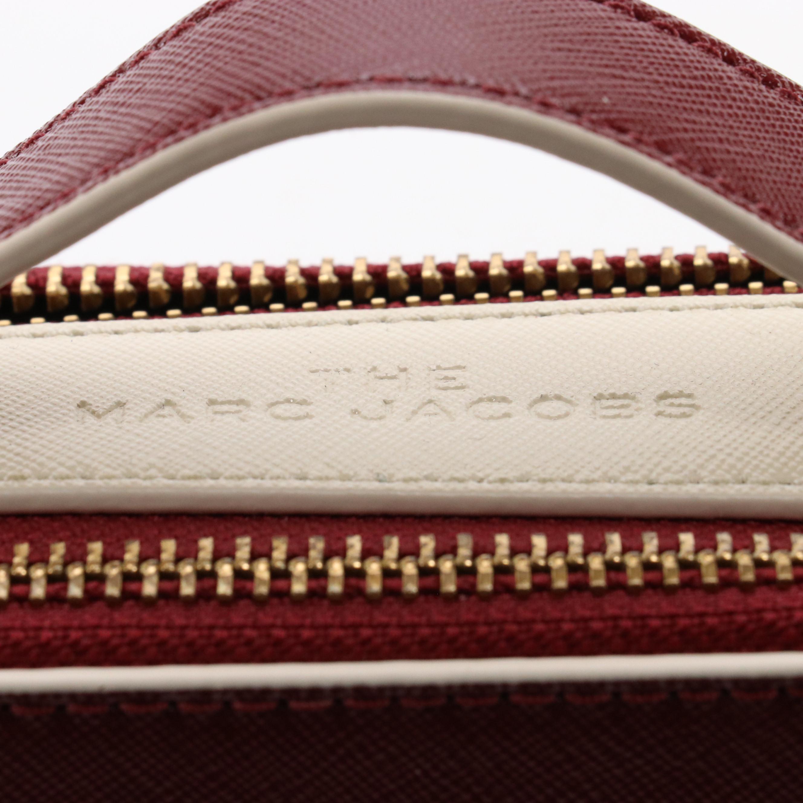 Marc Jacobs The Sure Shot Bicolor Saffiano Leather Camera Bag