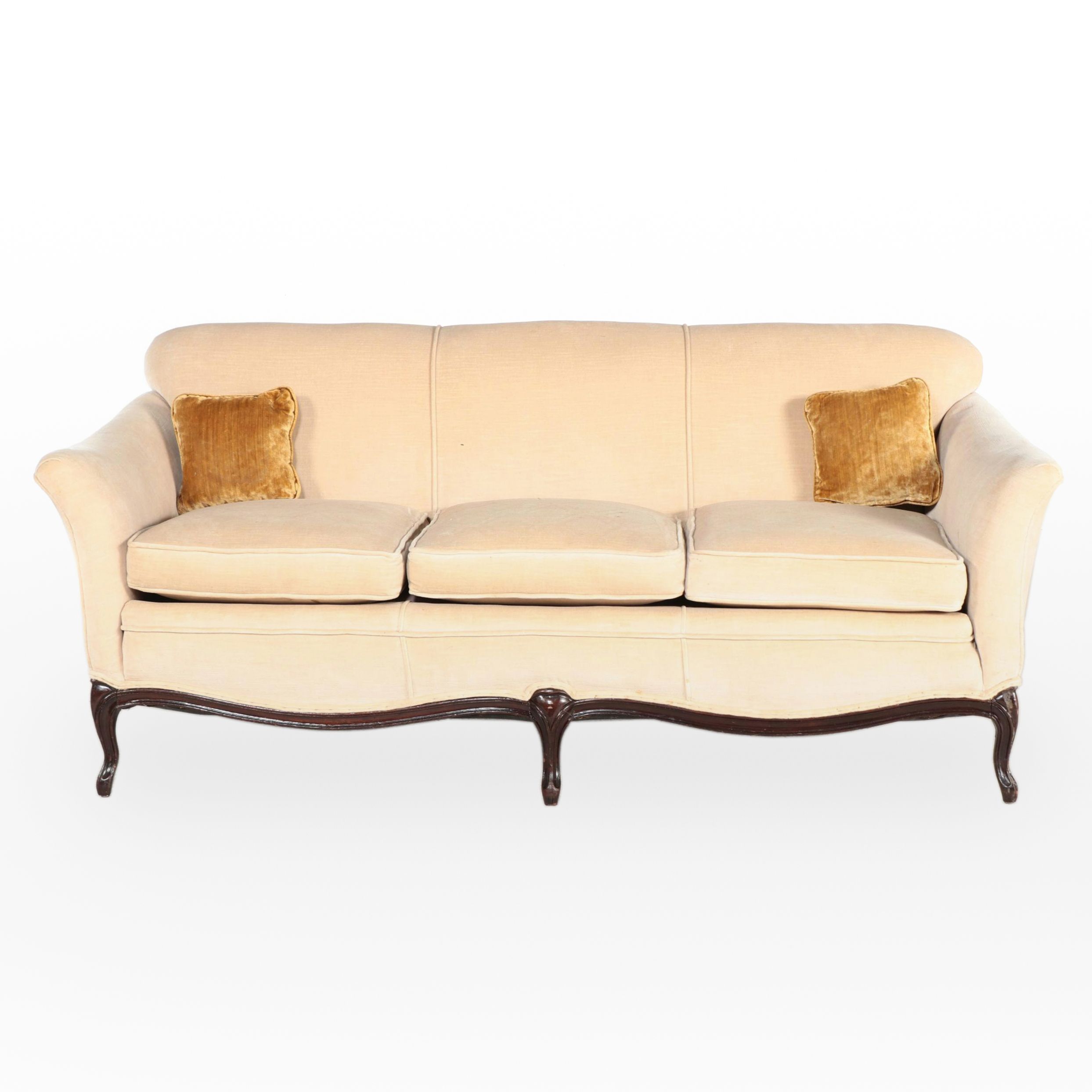 Hansgen Furniture & Upholstering French Provincial Style Sofa