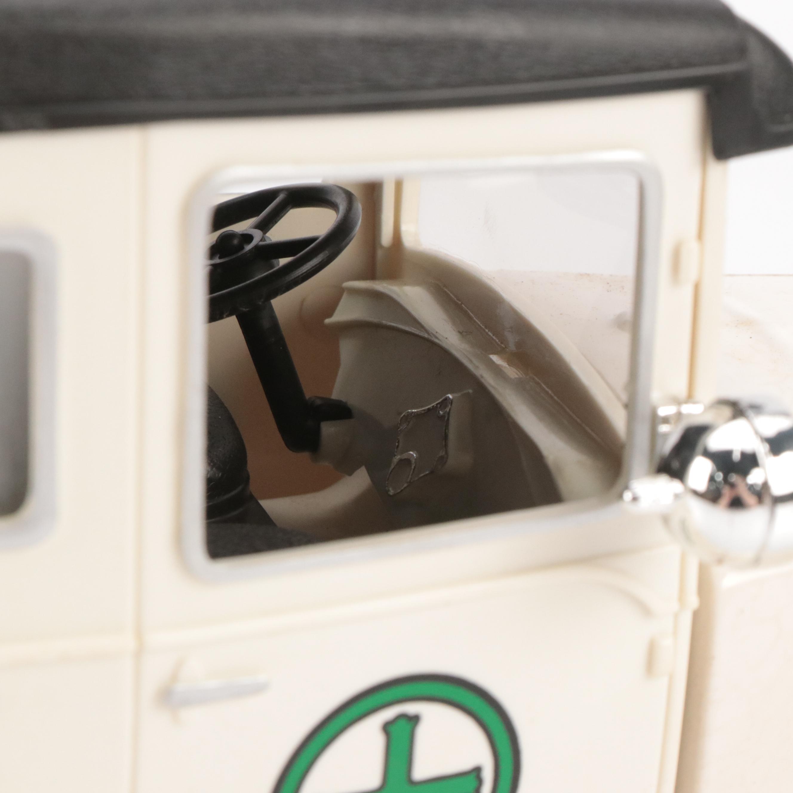 Jim Beam "Emergency Ambulance" Porcelain Decanter, Late 20th Century