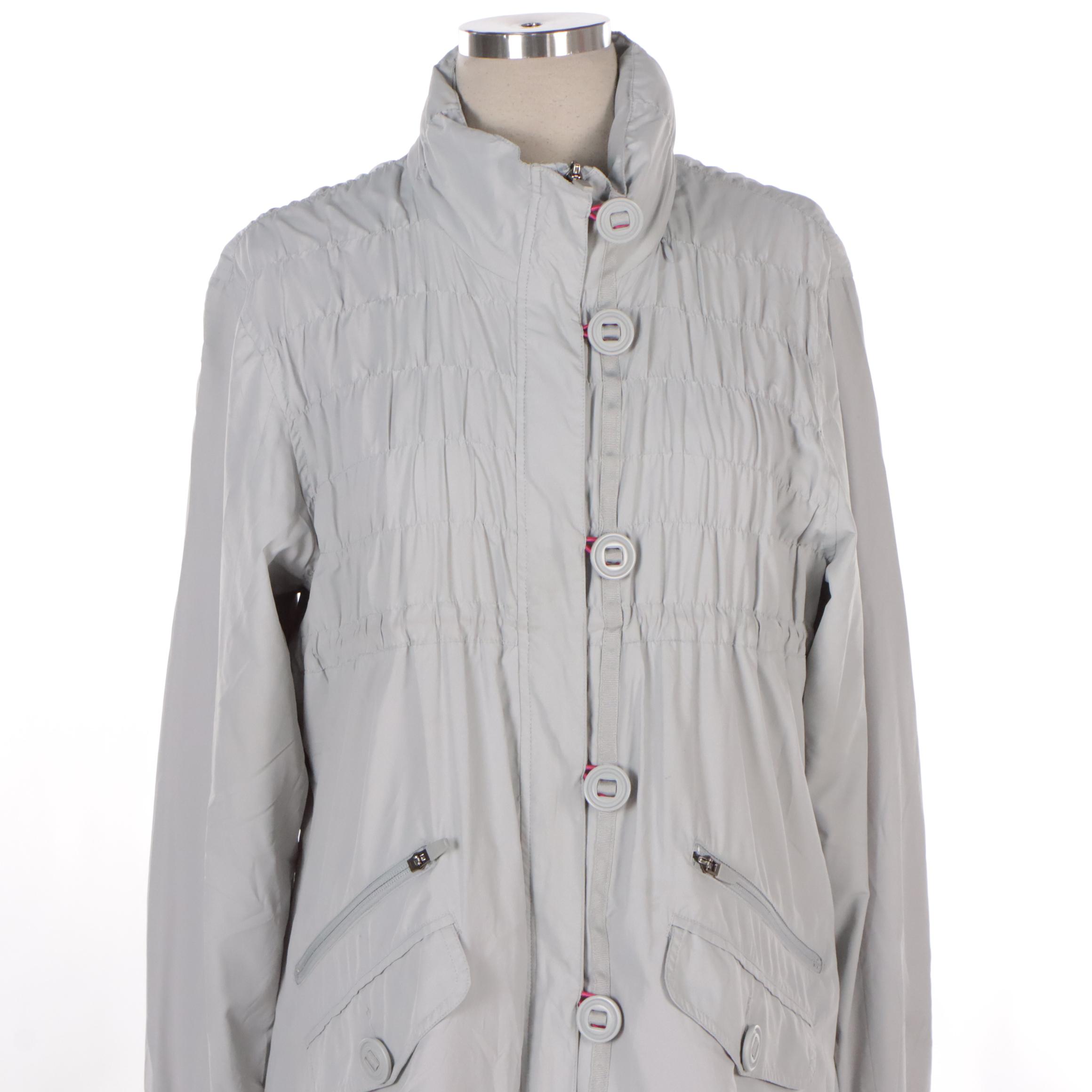 Coldwater Creek Quilted Zip Vest and Athleta Ruched Lightweight Jacket