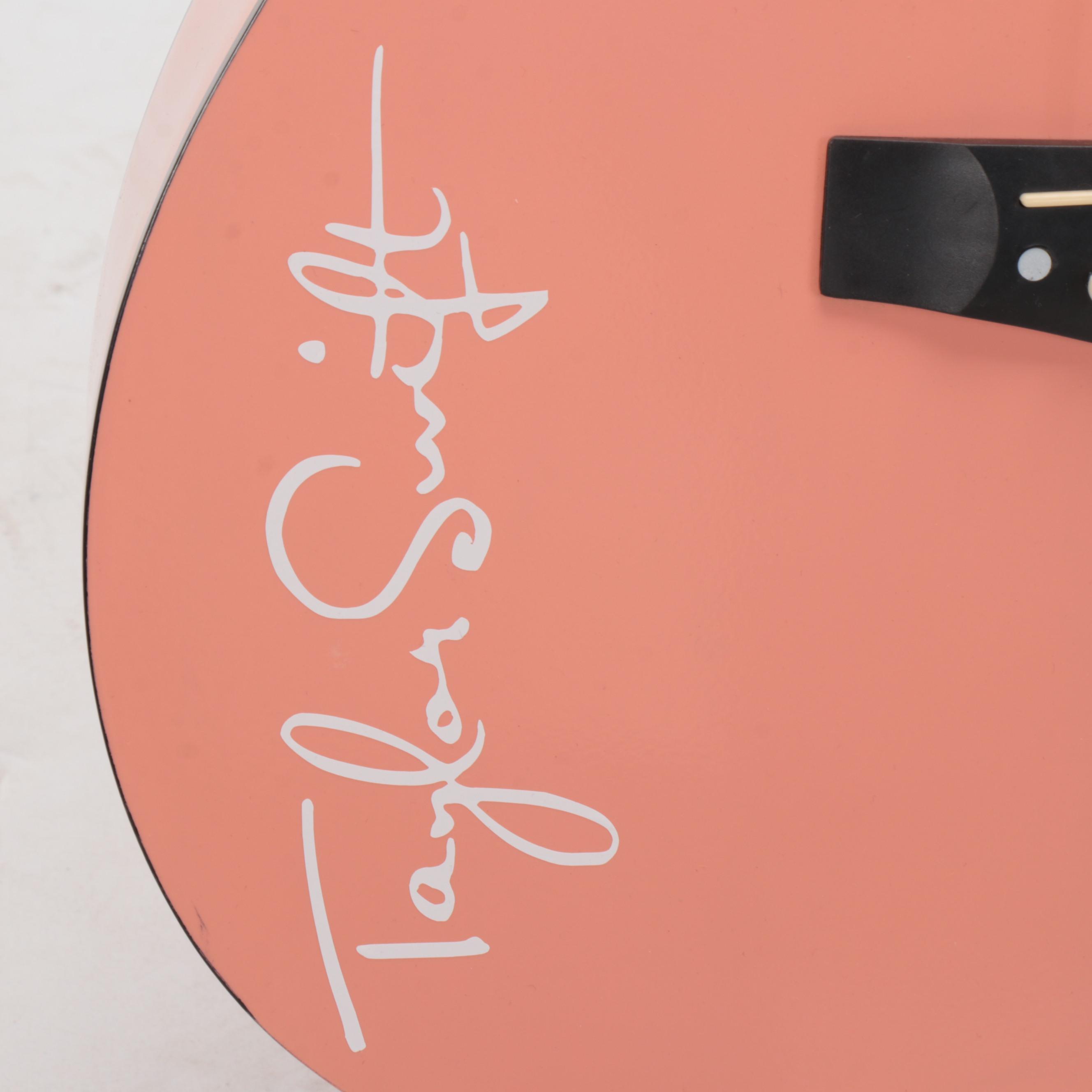 Taylor Swift Decal-Signed Ashthorpe Acoustic Guitar, with Nylon Case, JSA