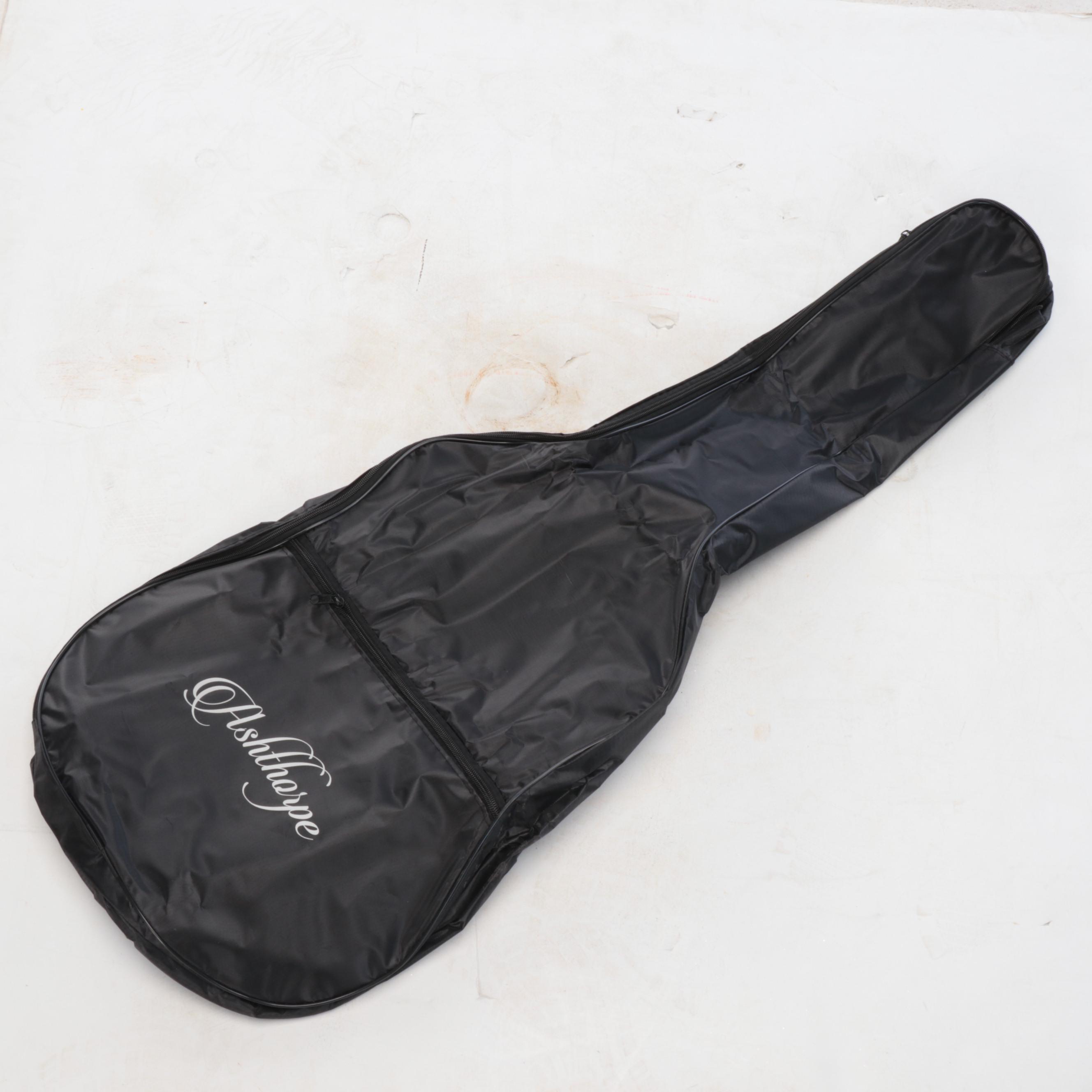 Taylor Swift Decal-Signed Ashthorpe Acoustic Guitar, with Nylon Case, JSA