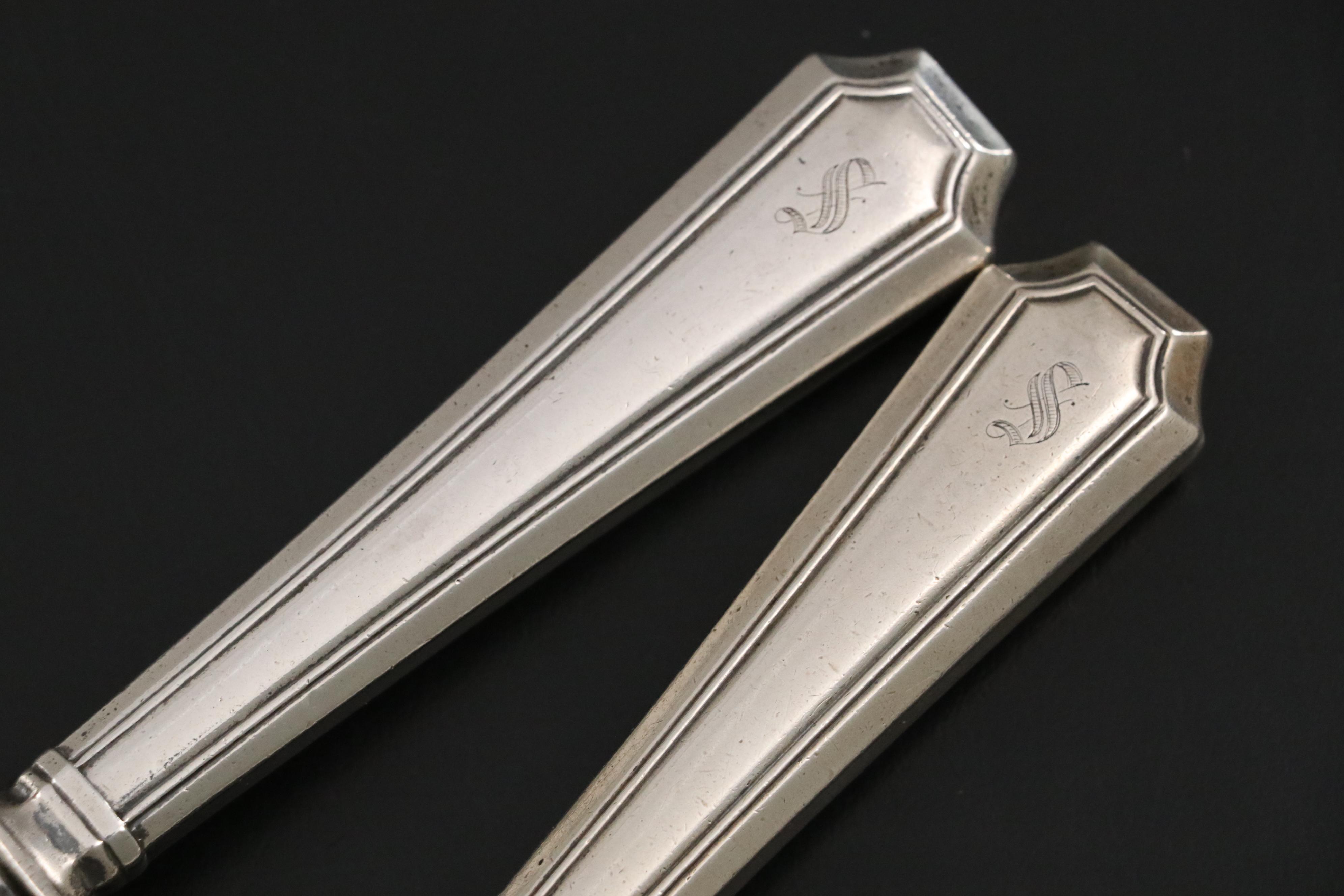 Gorham "Buttercup" Sterling Silver Flatware with Durgin Carving Set