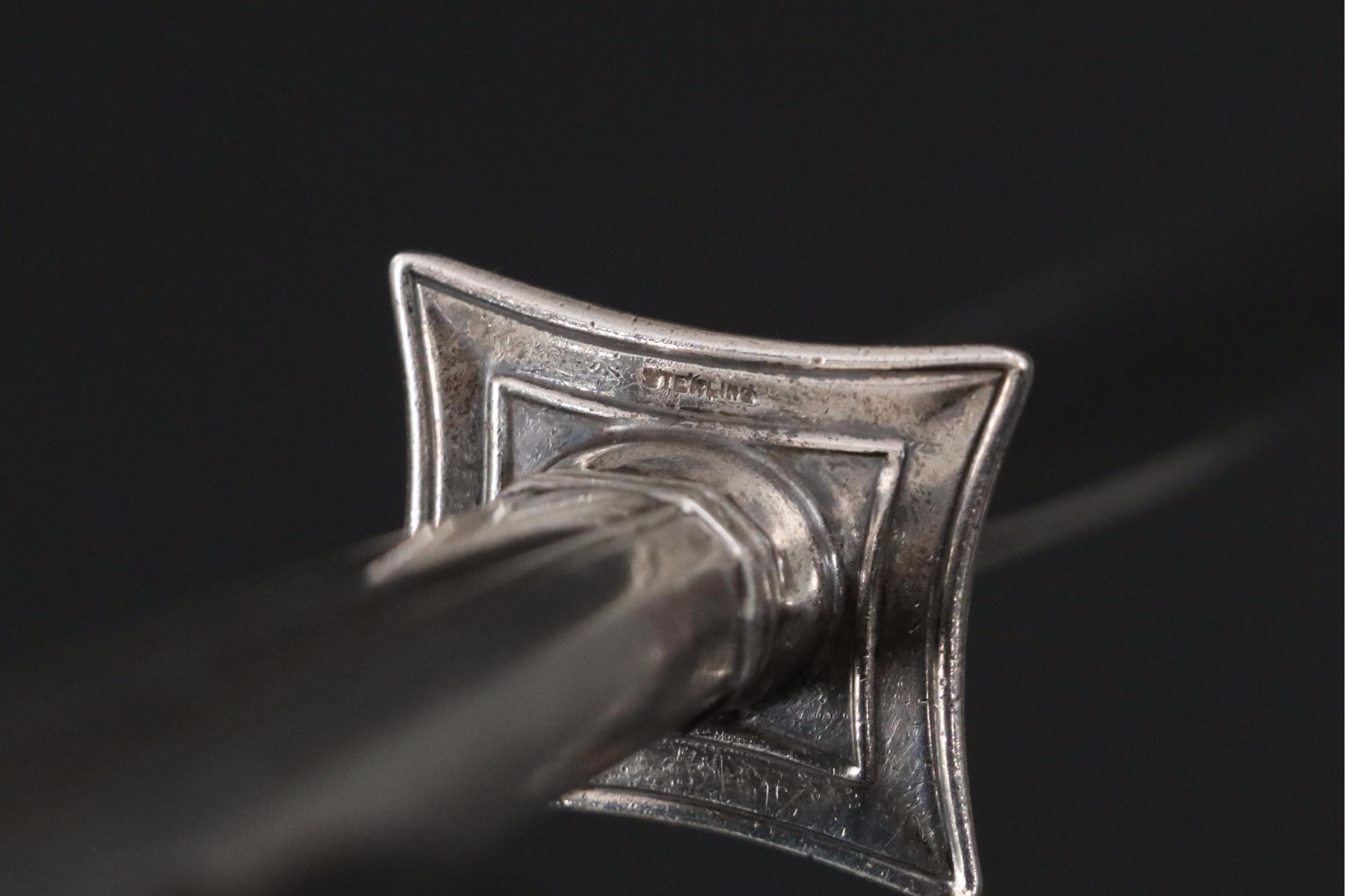 Gorham "Buttercup" Sterling Silver Flatware with Durgin Carving Set